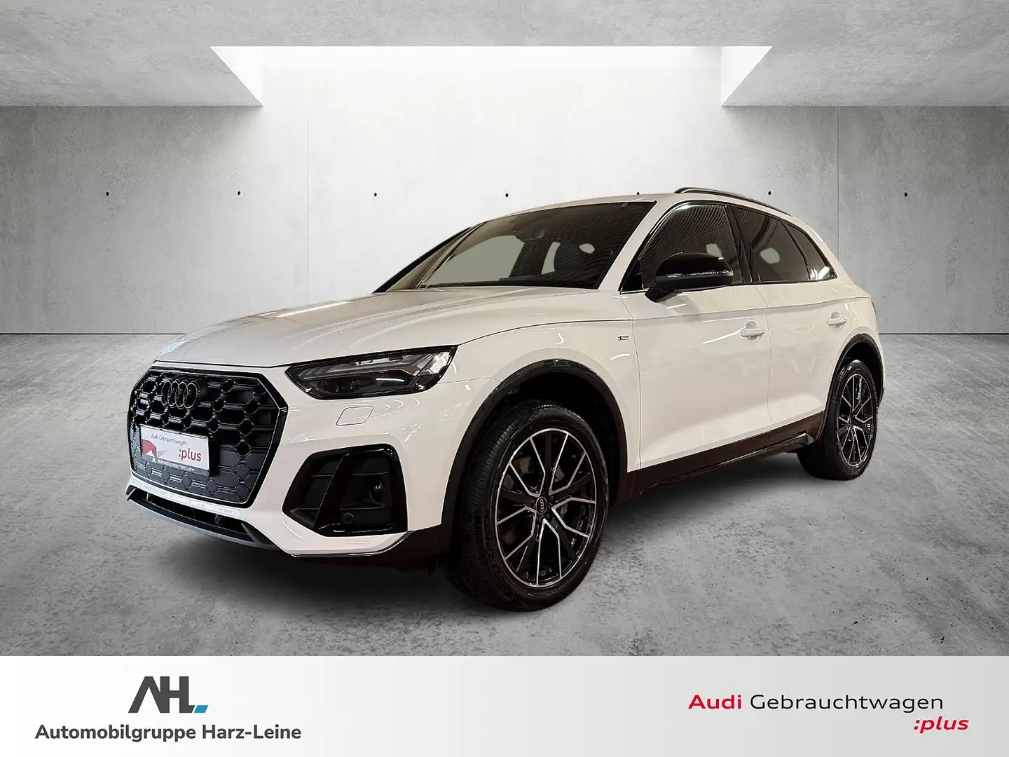 Audi Q5 40 TDI S-line quattro S tronic Matrix Navi AHK Opt Weiß - 1
