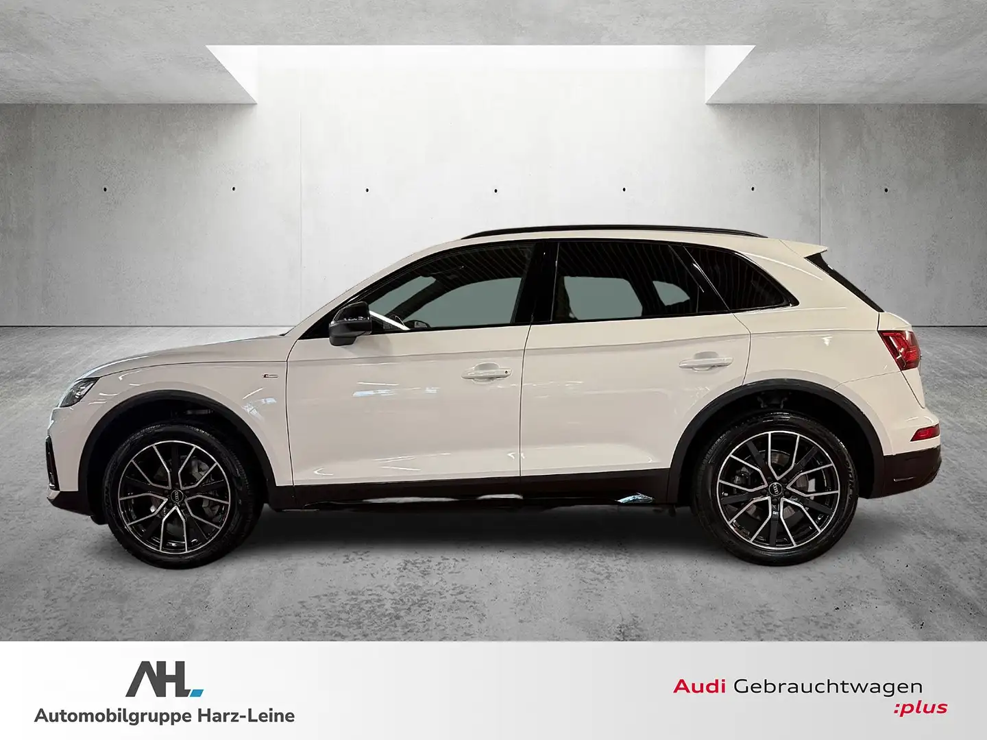 Audi Q5 40 TDI S-line quattro S tronic Matrix Navi AHK Opt Weiß - 2