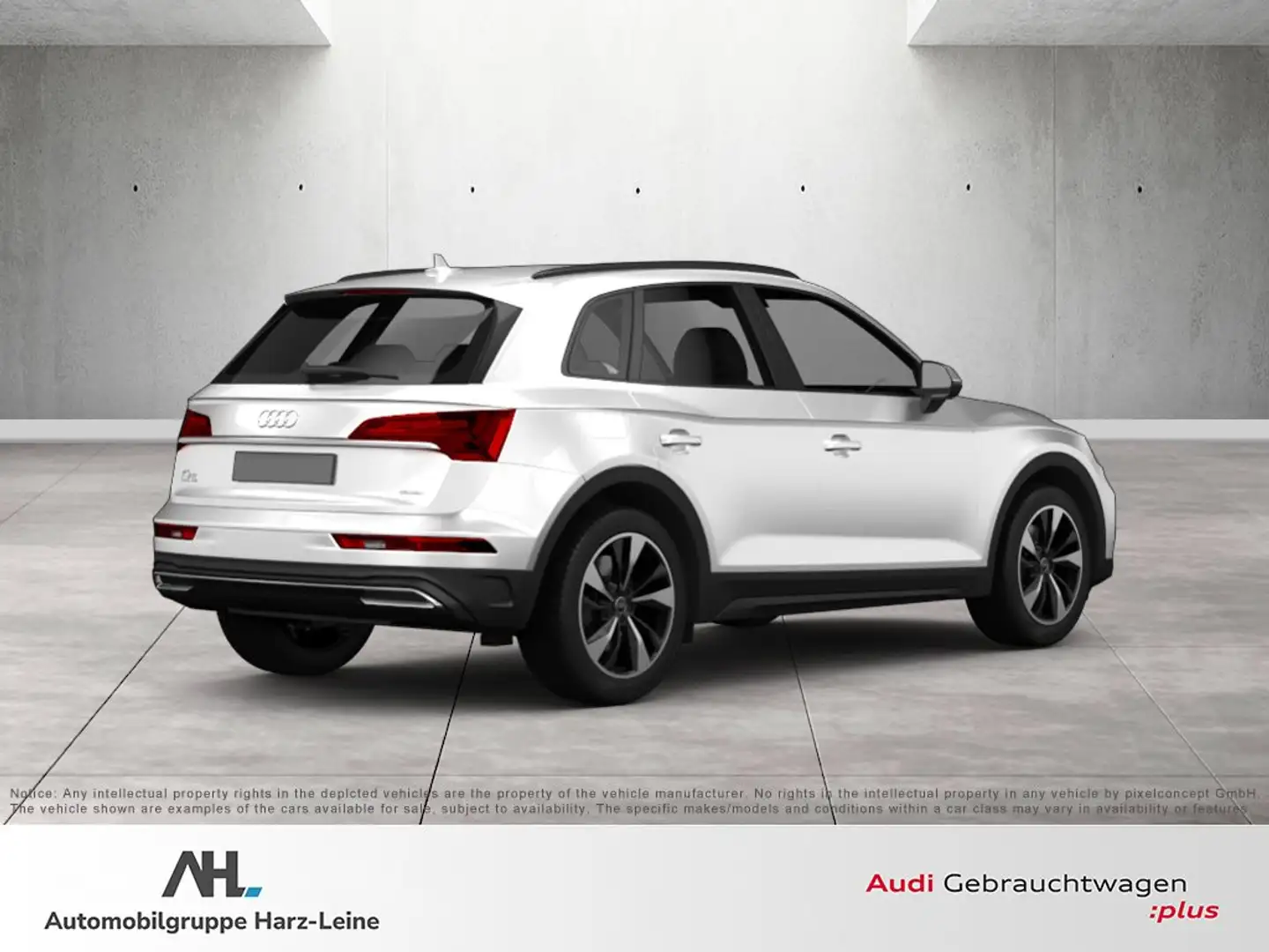 Audi Q5 40 TDI S-line quattro S tronic Matrix Navi AHK Opt Weiß - 2