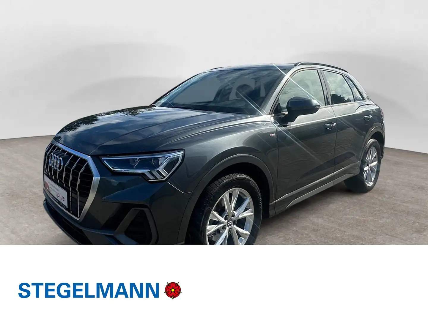 Audi Q3 35 TFSI S-tronic S-Line *LED*AHK*Navi*ACC* Gris - 1