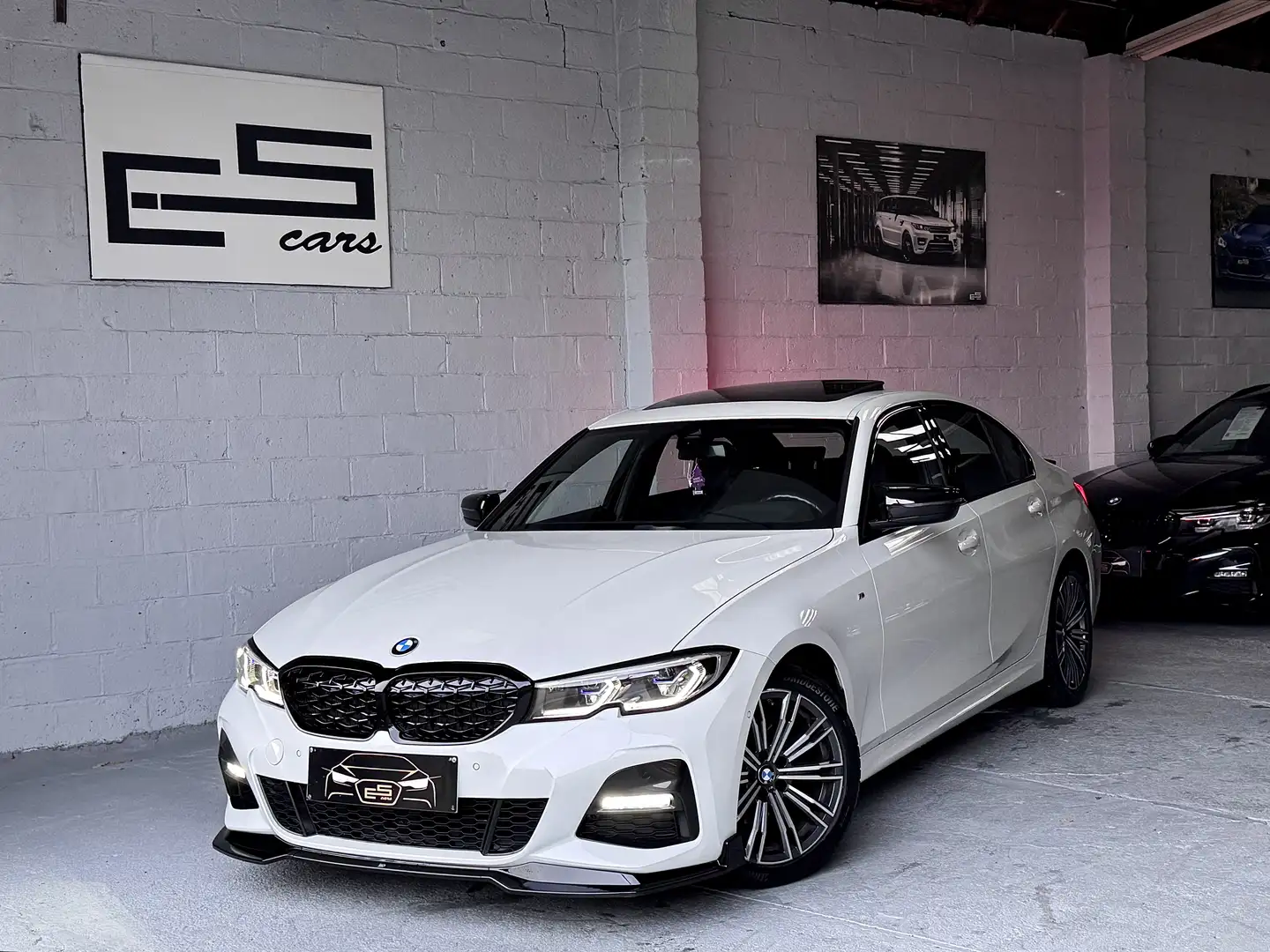 BMW 320 PACK M SPORT B48 TOIT OUVRANT.LASERCAMÉRA COCK Blanc - 1