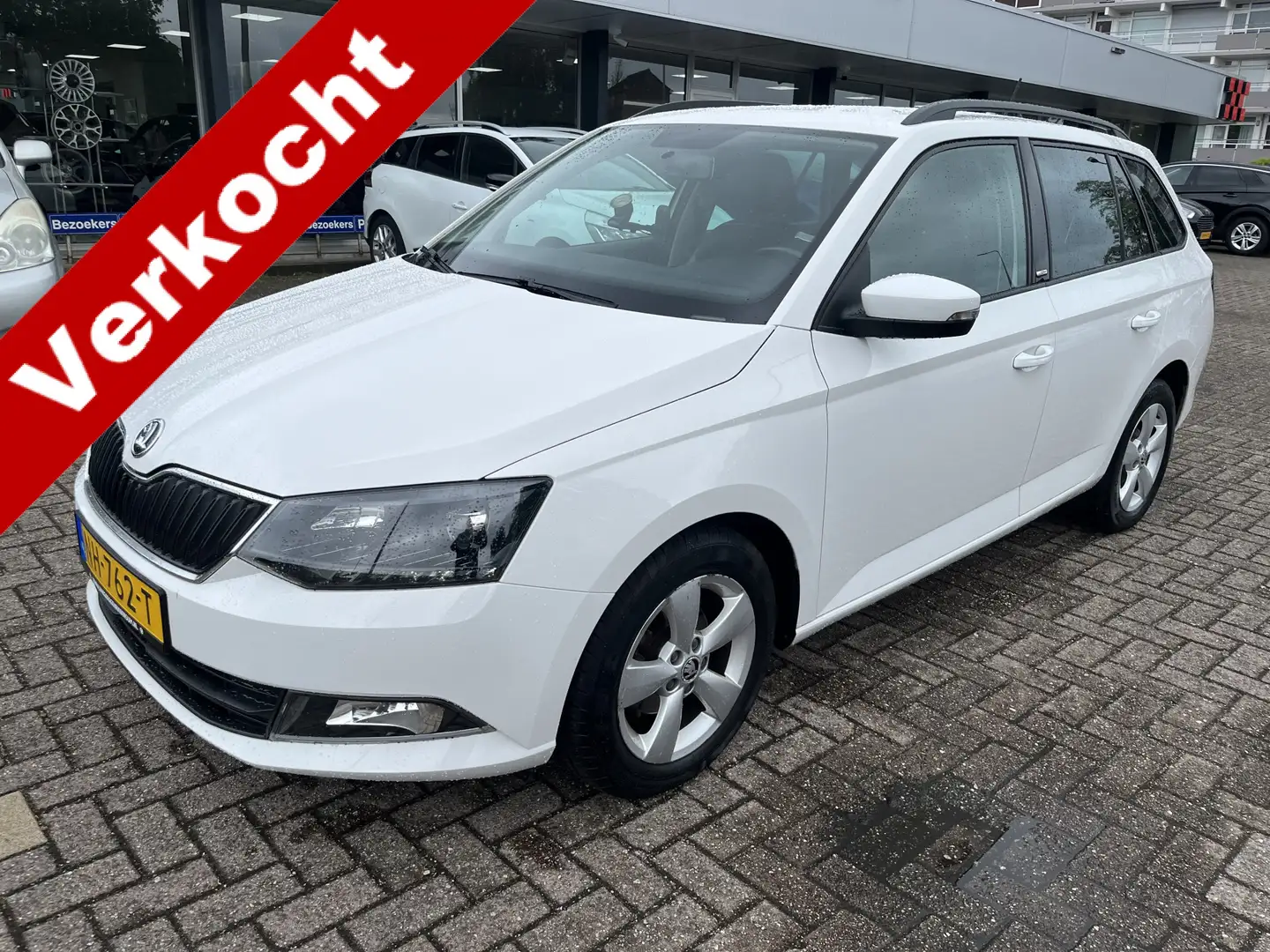 Skoda Fabia Combi 1.2 TSI JOY lmv Cruise airc Cruise Blanc - 1