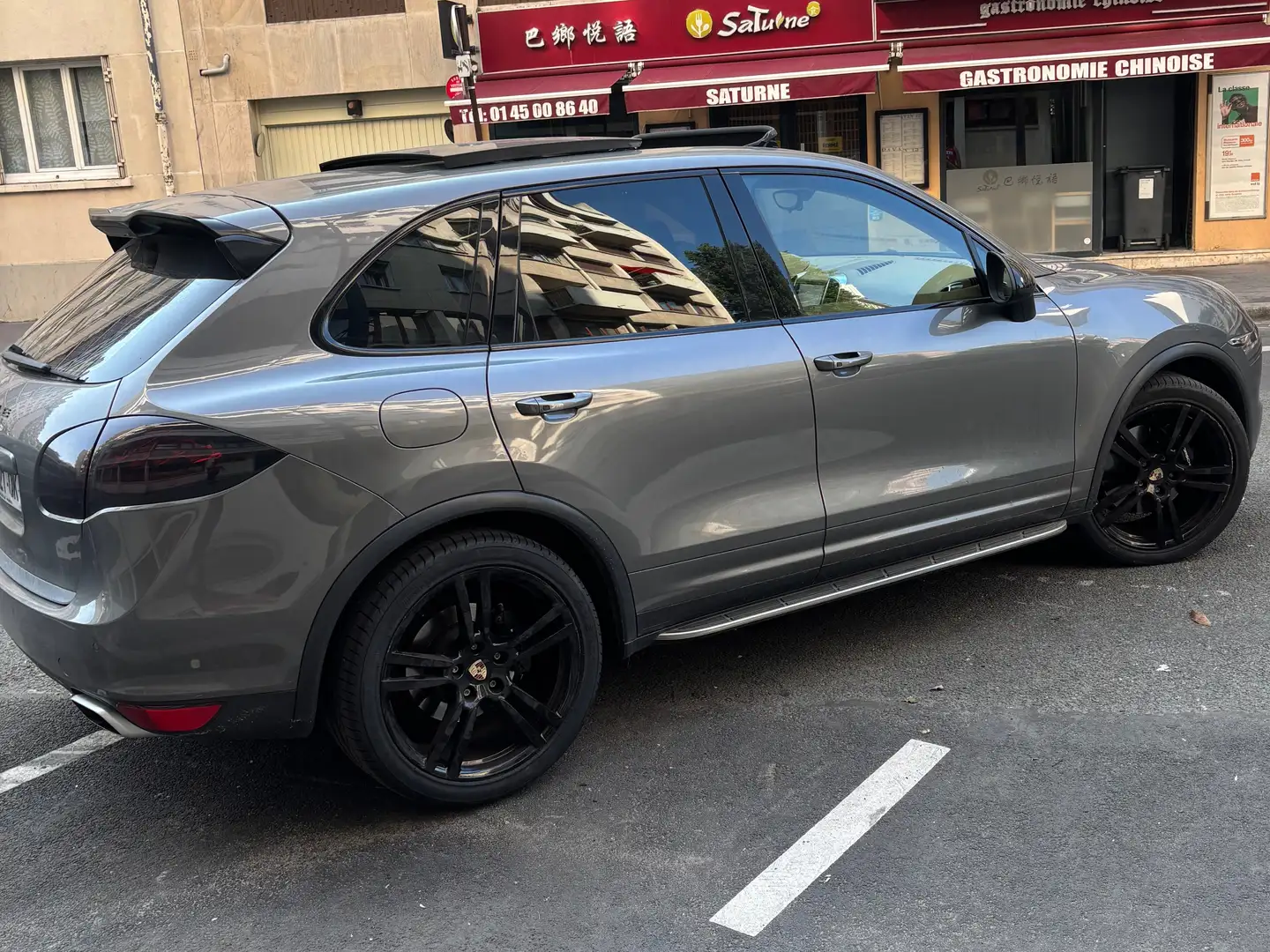Porsche Cayenne CAYENNE 4.8 V8 S TIPTRONIC S A Gris - 2