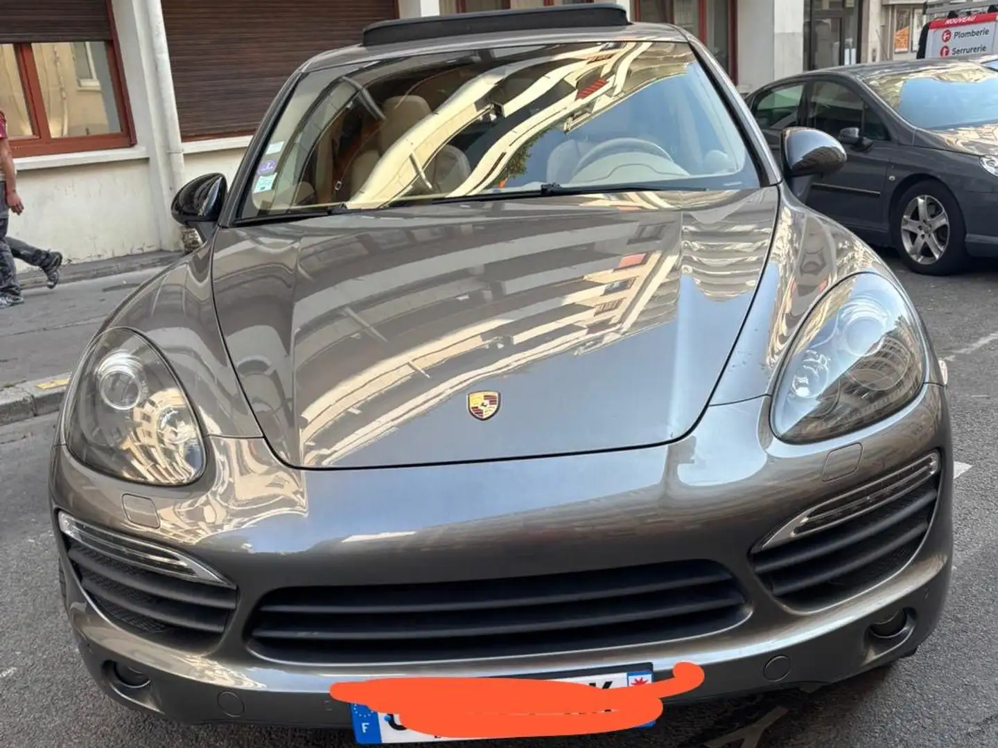 Porsche Cayenne CAYENNE 4.8 V8 S TIPTRONIC S A Gris - 1