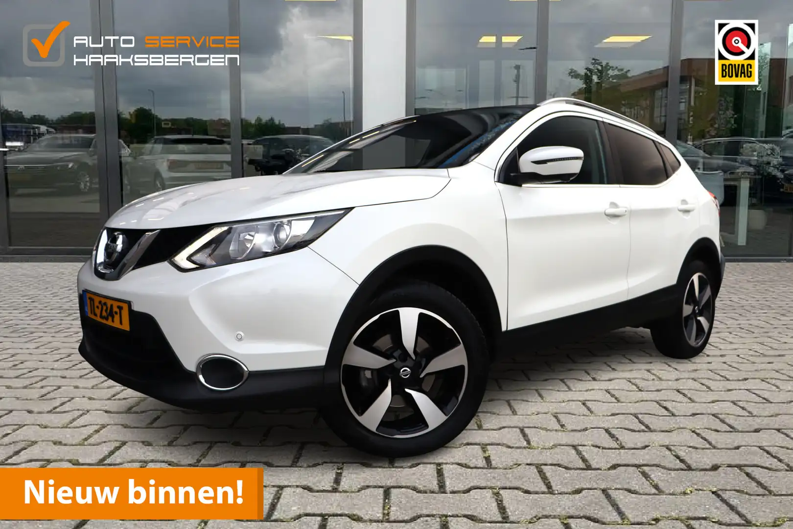 Nissan Qashqai 1.6 N-Connecta | Pano | Trekhaak | 360 Camera | Blanc - 1