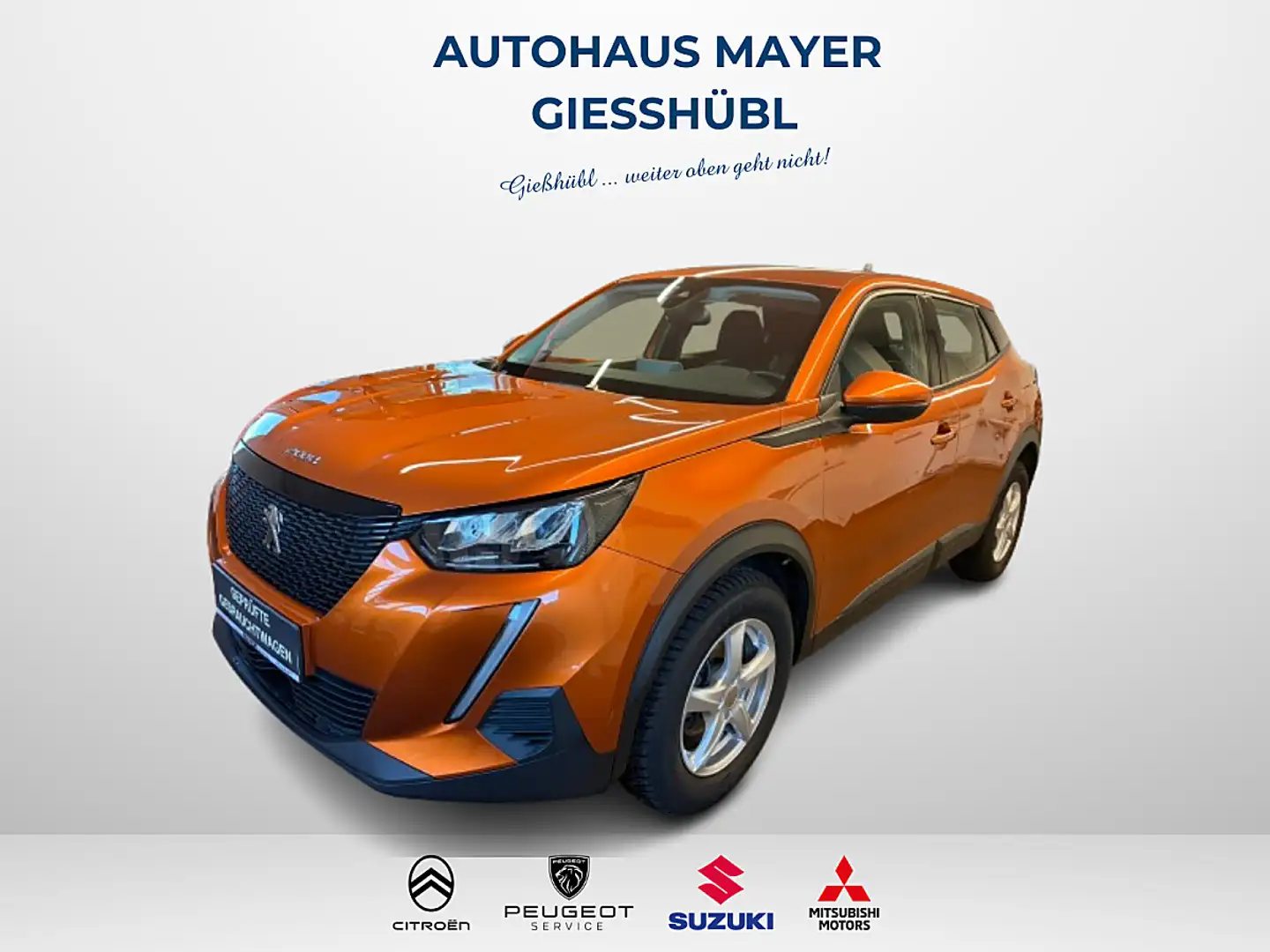 Peugeot 2008 PureTech 100 S&S Active Pack 6-Gang-Manuell Orange - 1