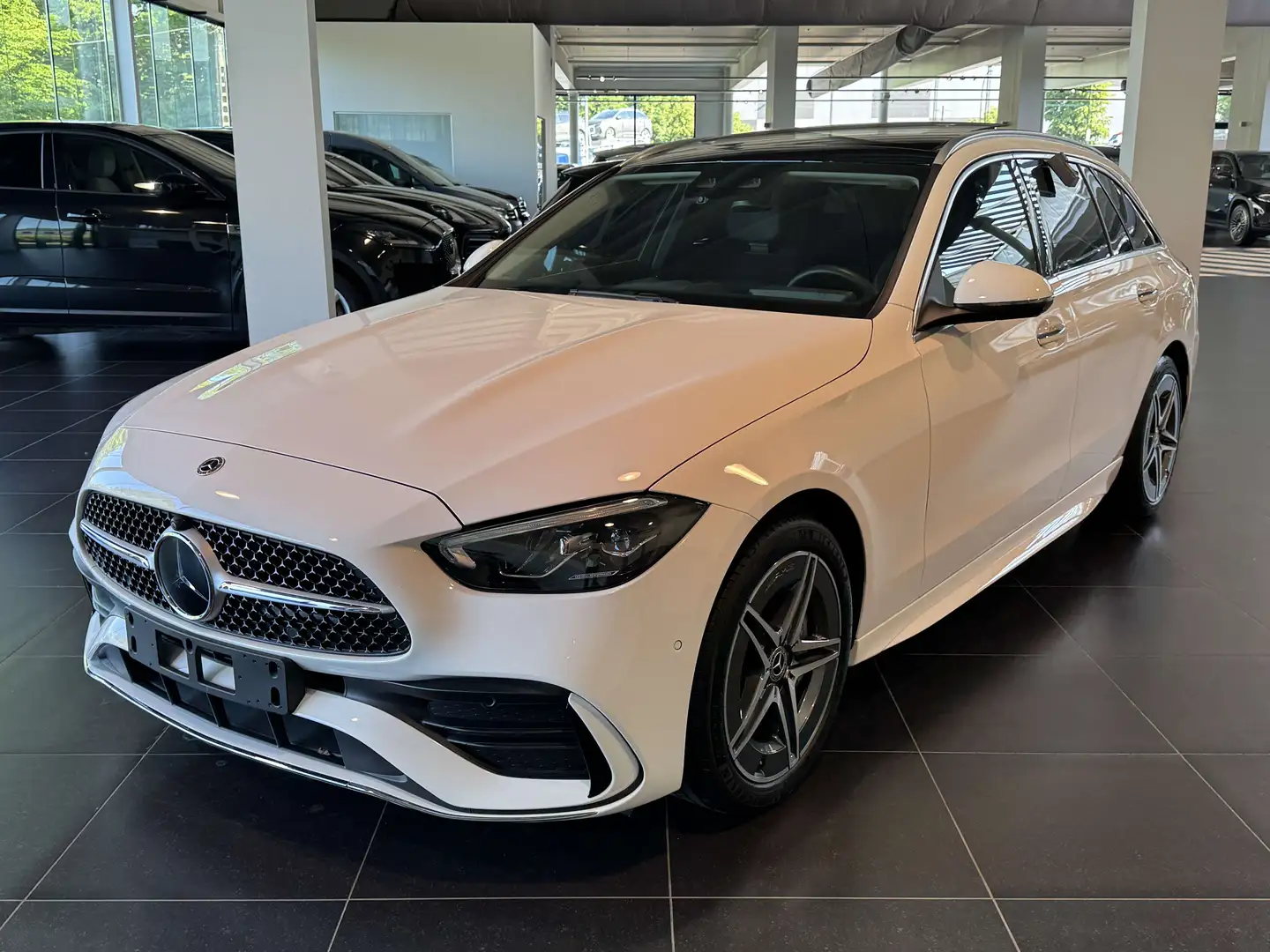 Mercedes-Benz C 300 e Break Amg Panorama, 360 Camera, Distronic, Keyle Noir - 1
