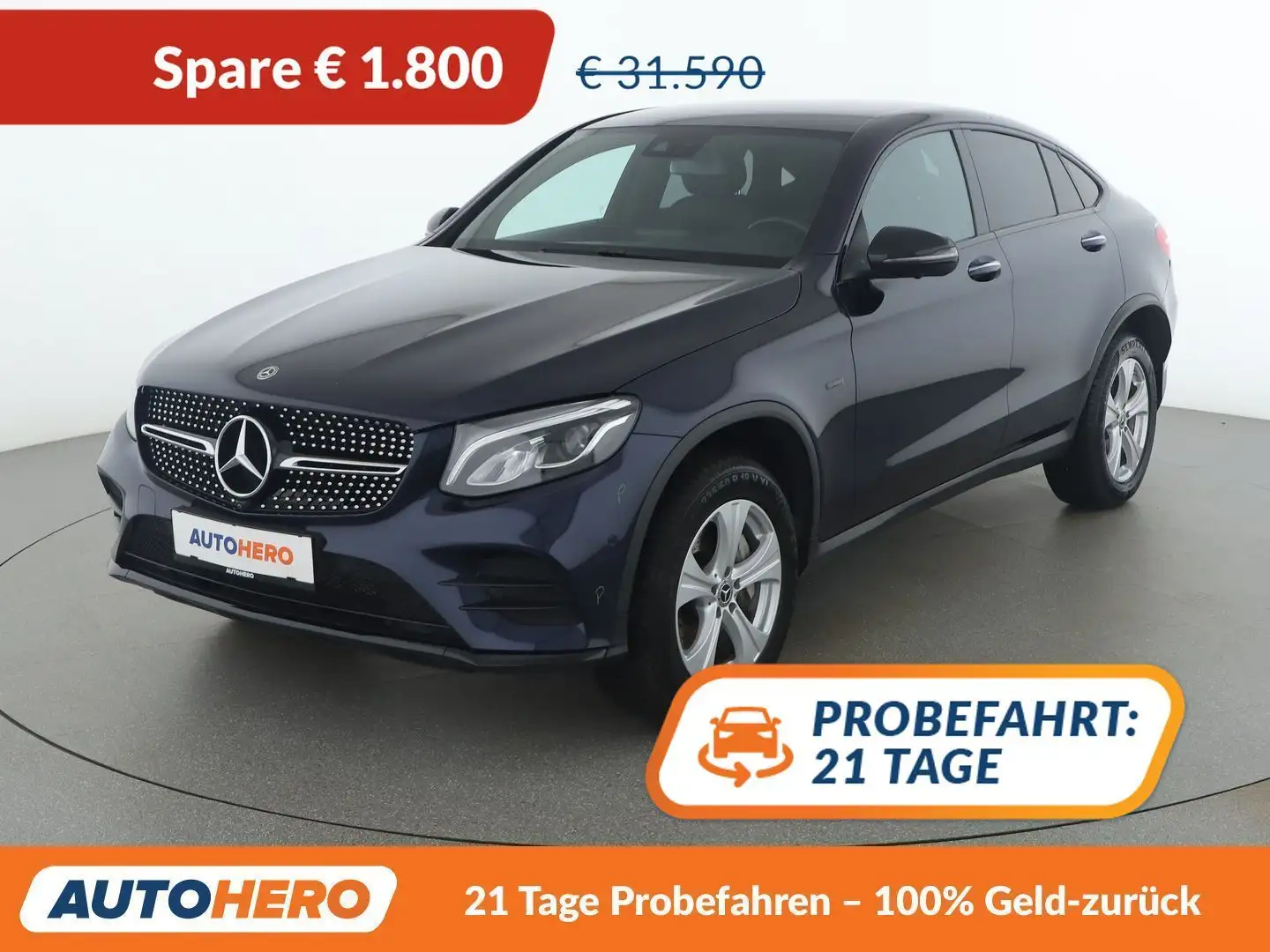 Mercedes-Benz GLC 350 GLC 350e 4Matic AMG Line Blau - 1