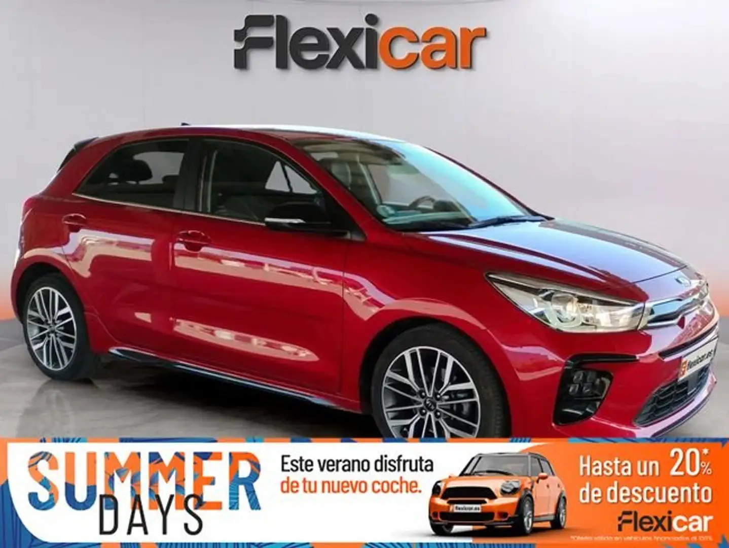 Kia Rio 1.0+T-GDi+88kW+%28120CV%29+MHEV+iMT+Drive Rojo - 1