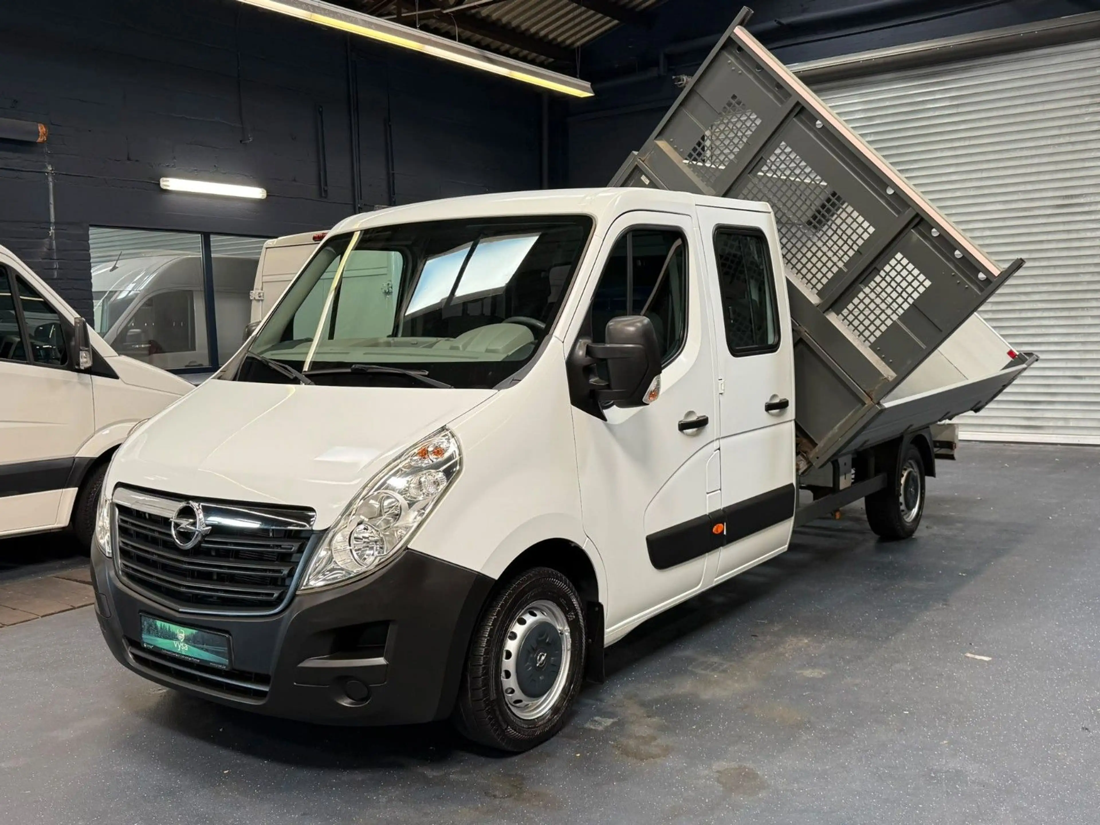 Opel Movano DoKa MAXI 3 Seiten Kipper Klima AHK