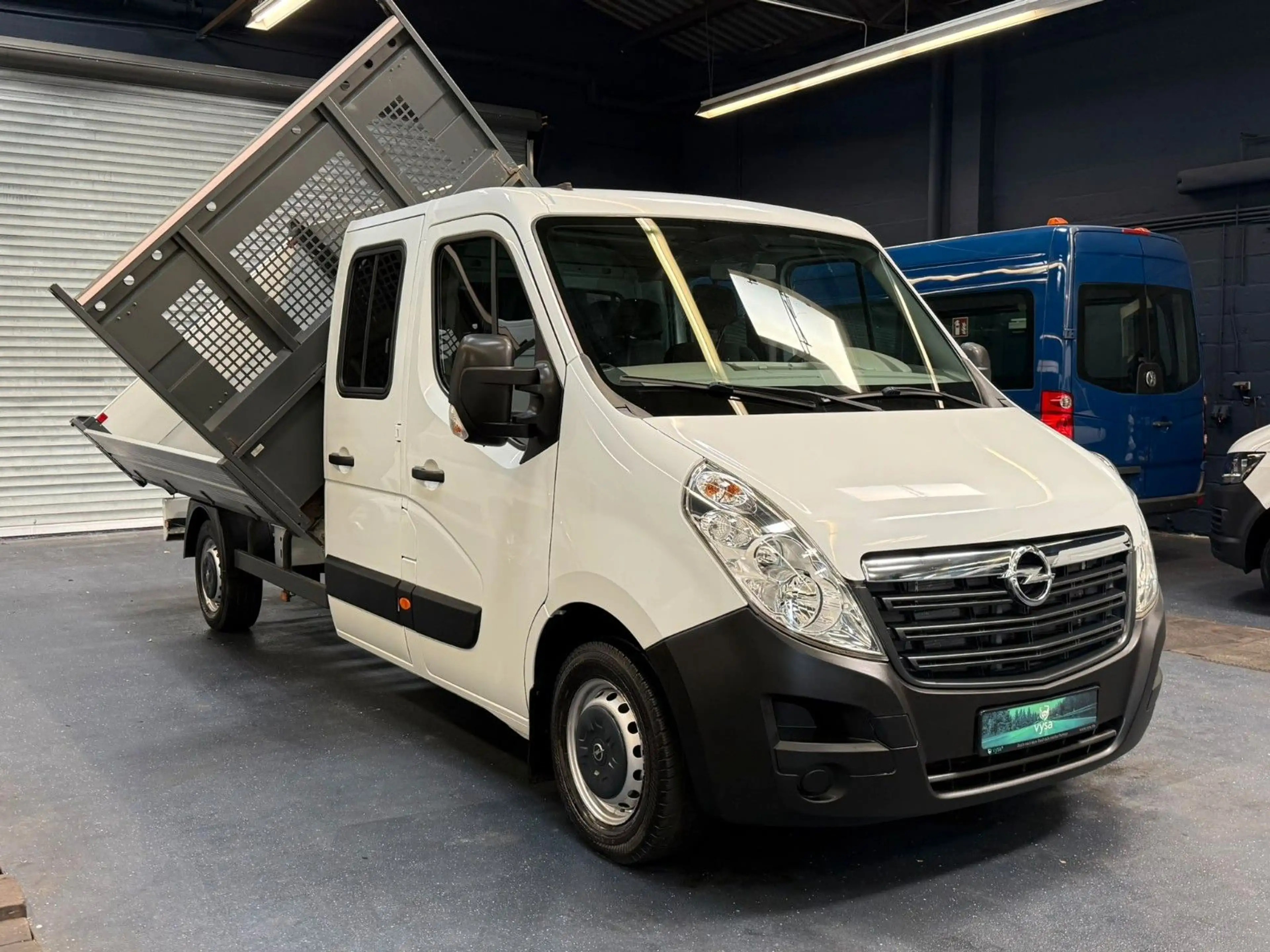 Opel Movano DoKa MAXI 3 Seiten Kipper Klima AHK — photo 2