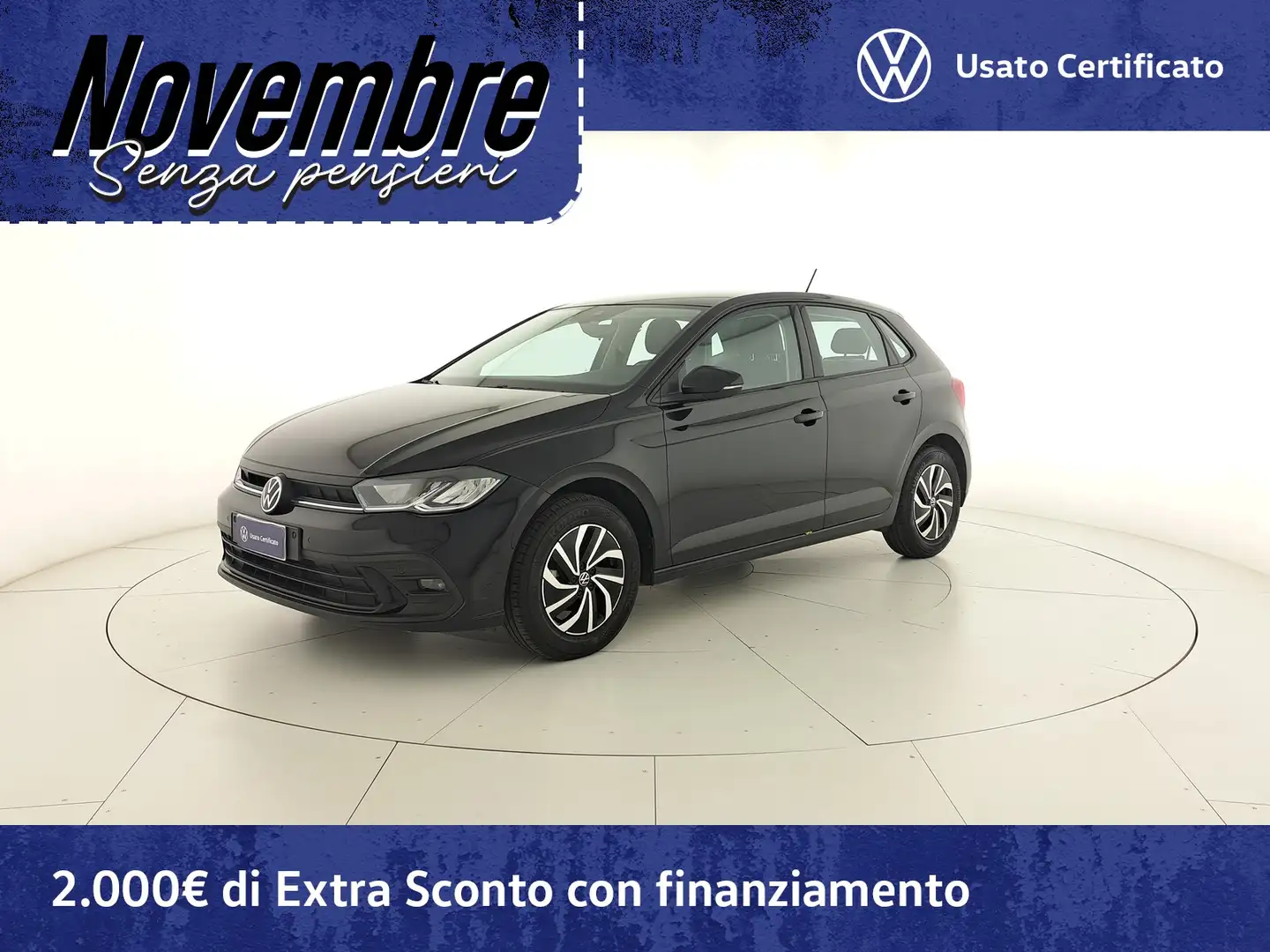 Volkswagen Polo 1.0 tsi life 95cv dsg Nero - 1