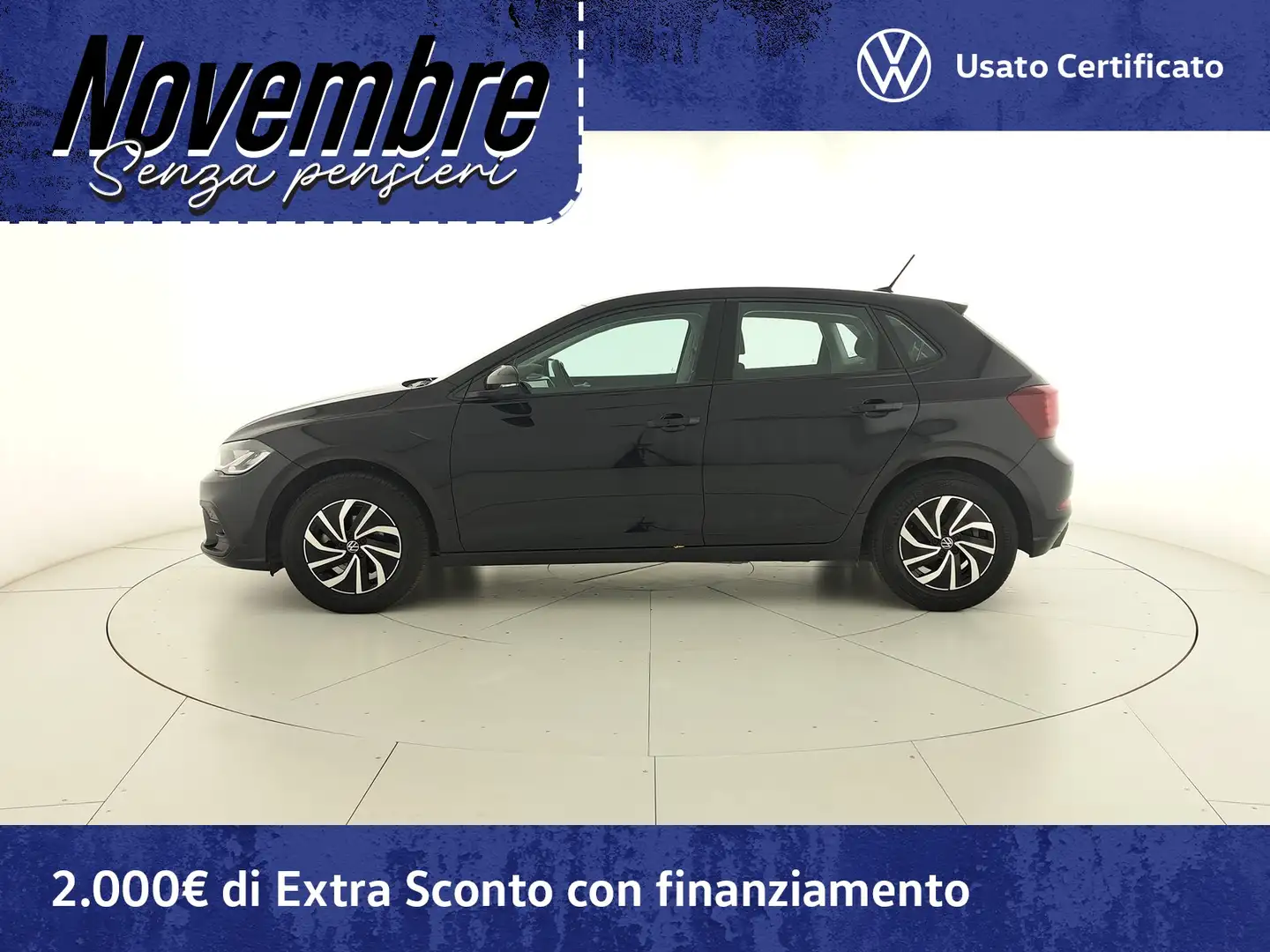 Volkswagen Polo 1.0 tsi life 95cv dsg Nero - 2