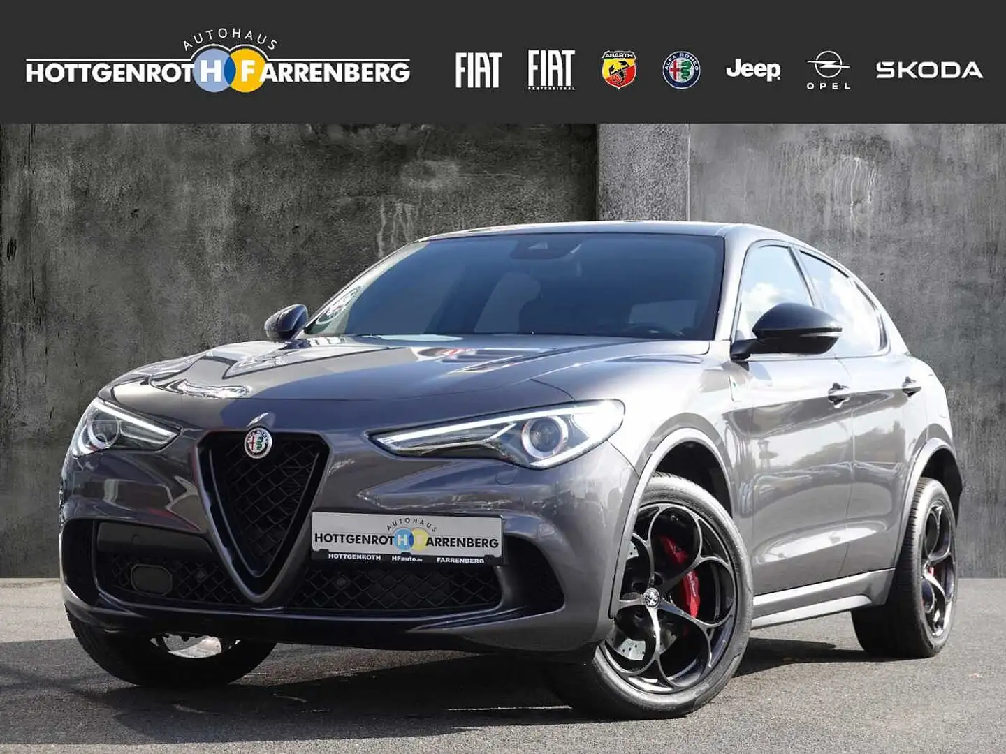 Alfa Romeo Stelvio Quadrifoglio Q4 Grau - 1