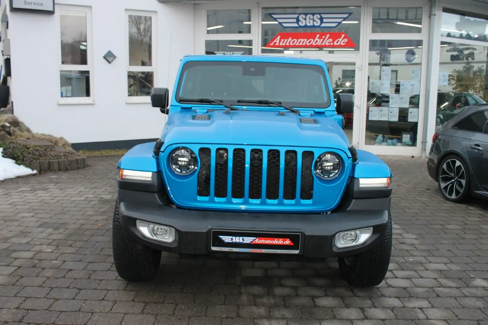 Jeep Wrangler 2.0 4xe Unlimited Sahara Automatik Bleu - 2