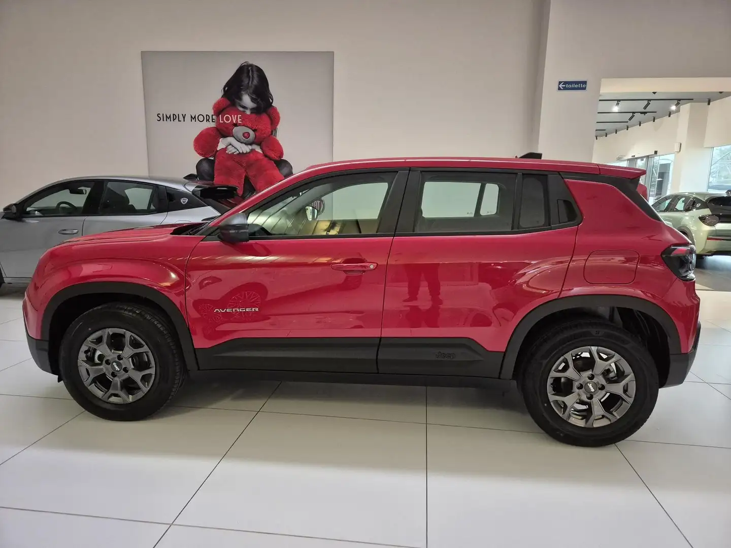 Jeep Avenger Avenger 1.2 Turbo 110 CV MHEV Longitude Rouge - 2