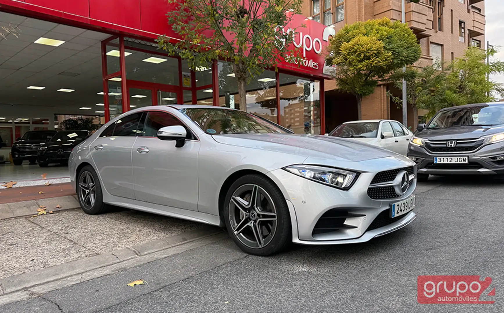 Mercedes-Benz CLS 350 350d 4Matic Aut. Argent - 1