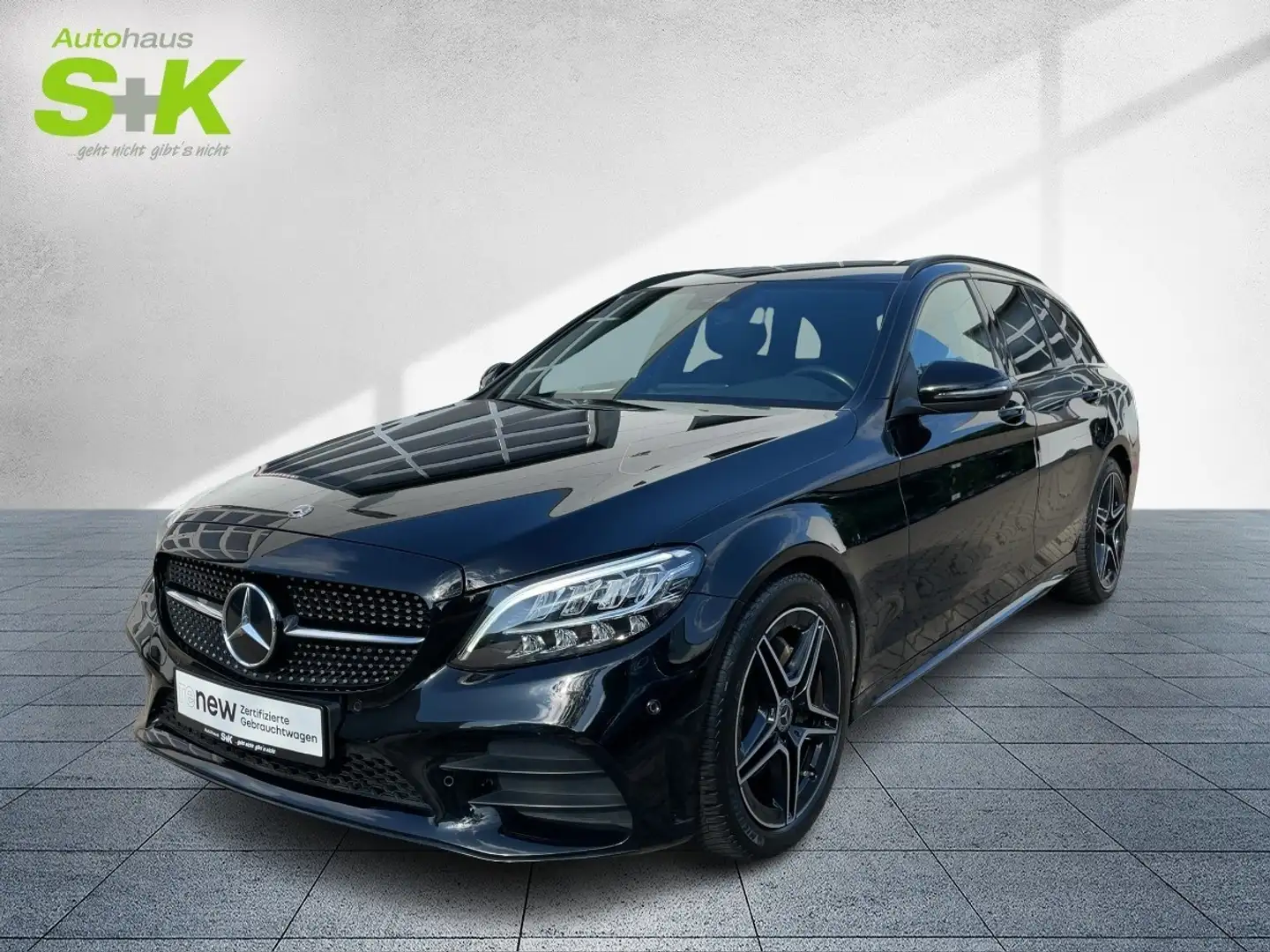 Mercedes-Benz C 200 C -Klasse T-Modell AMG-Line *NAVI*CAM*SHZ* Noir - 1