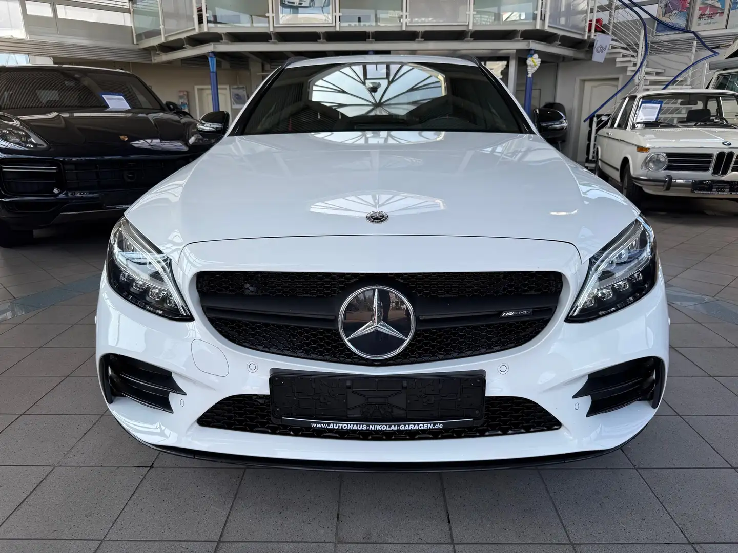 Mercedes-Benz C 43 AMG T-Modell 4Matic Night Paket Sport AGA Білий - 2