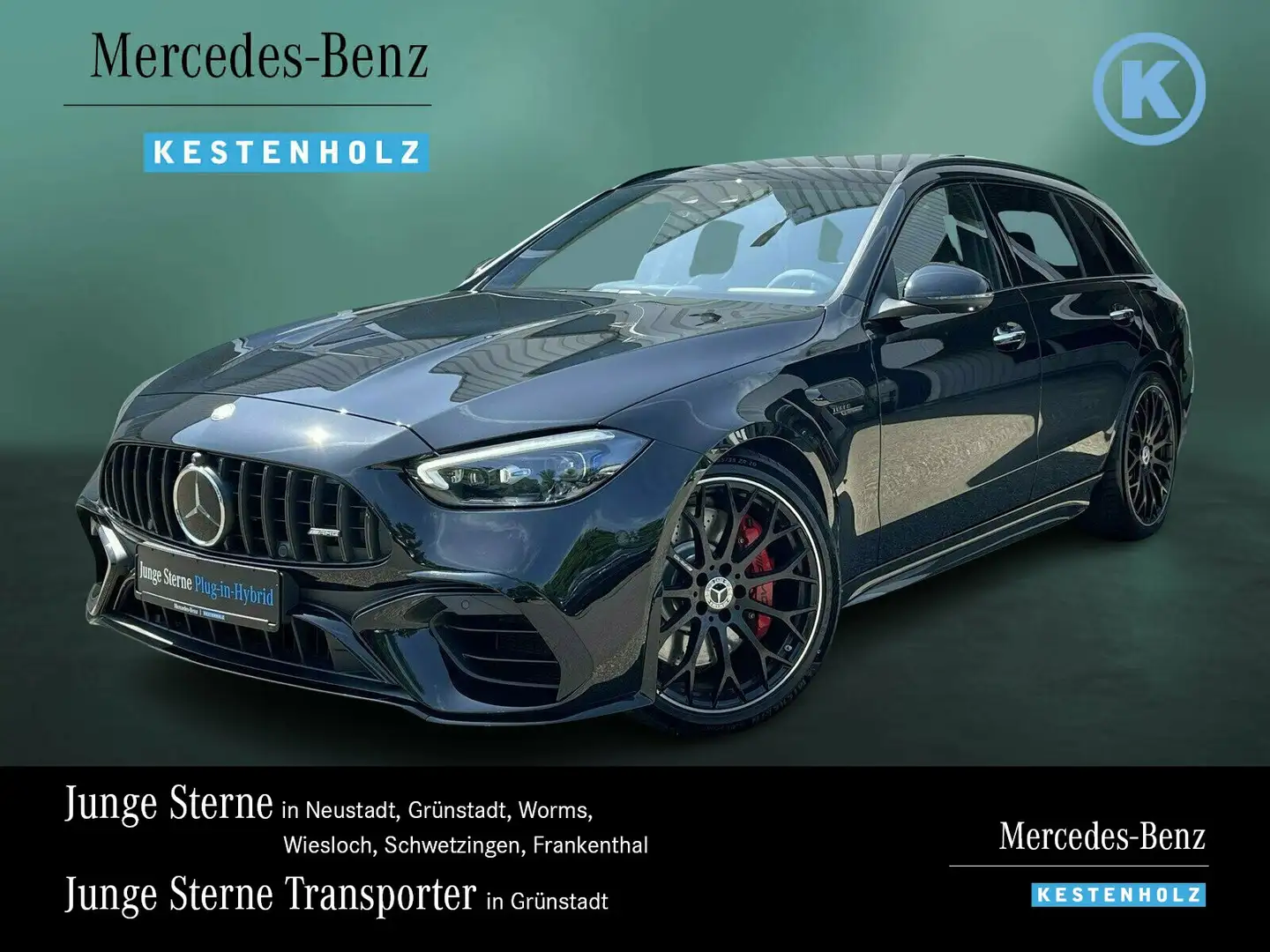 Mercedes-Benz C 63 AMG C 63 T S AMG NP145.846+PER.SITZ+AERO+PANO+DISTRO Schwarz - 1
