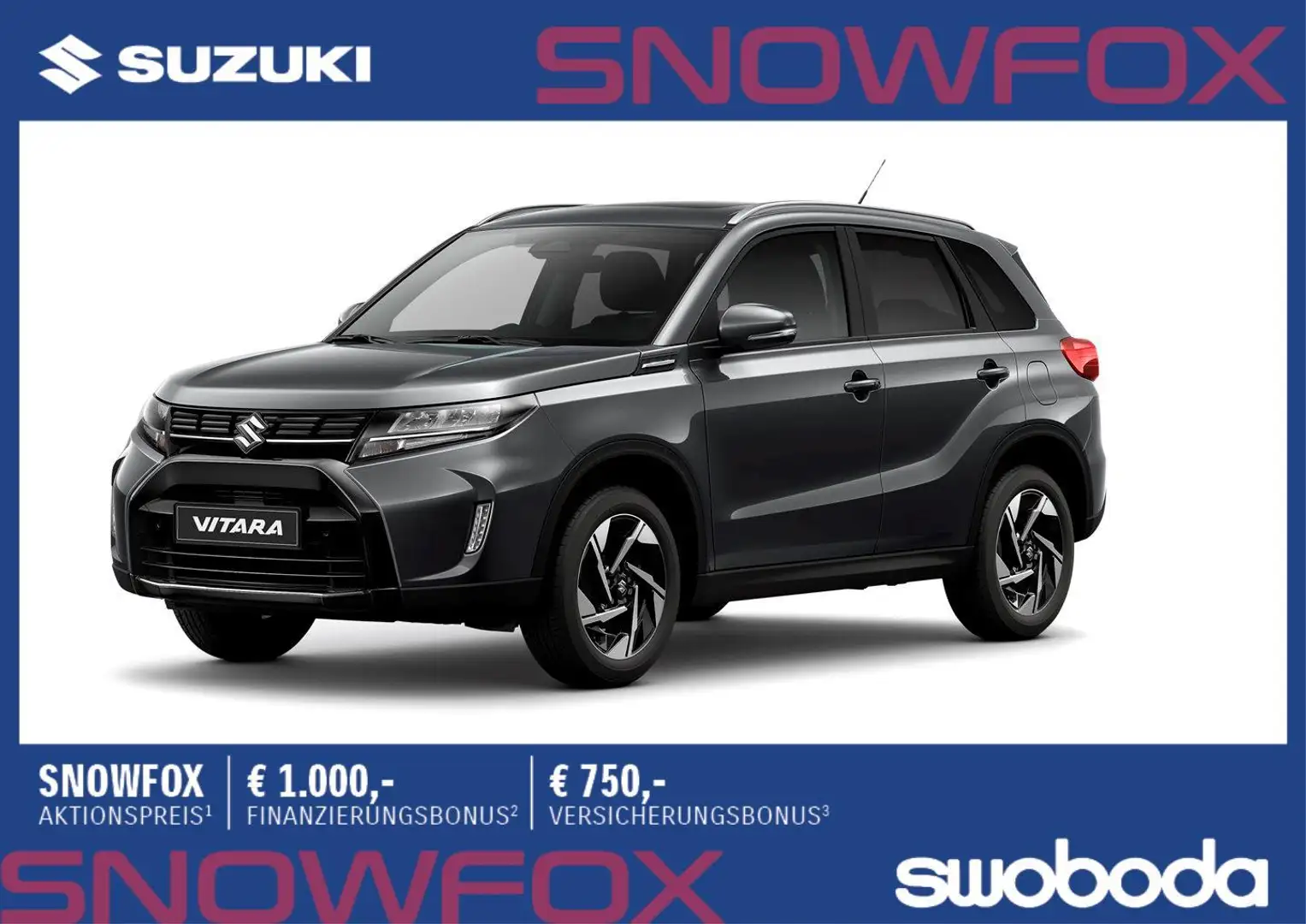 Suzuki Vitara 1,5 Hybrid ALLGRIP 6AGS shine Grijs - 1
