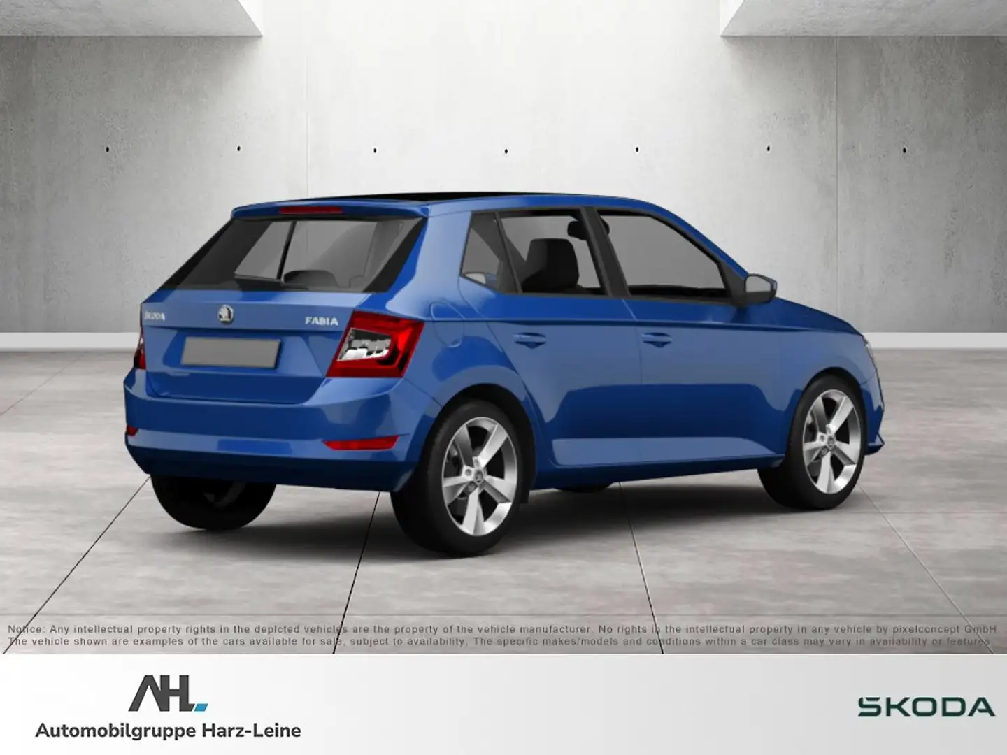 Skoda Fabia 1.0 TSI Drive 125 LED Navi SHZ PDC Bluetooth Azul - 2