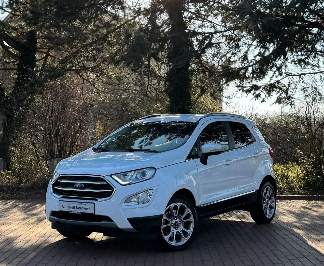 Ford EcoSport Titanium|LED TFL|Navi|Touch|Kamera|EU6! Weiß - 1