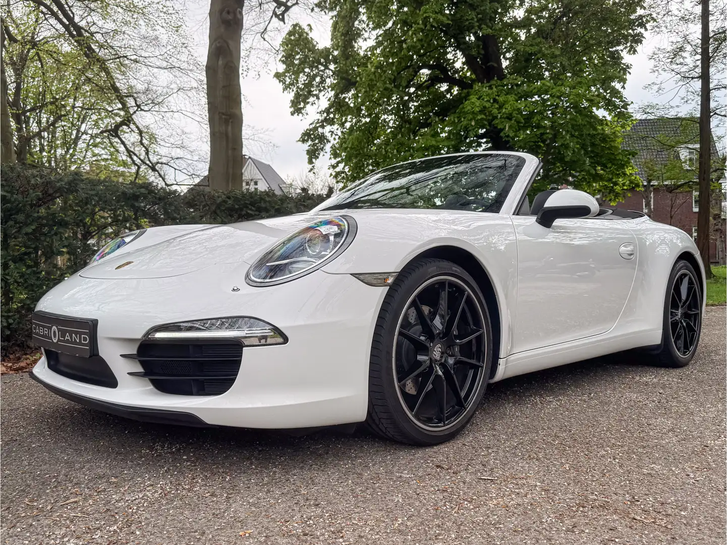 Porsche 991 Cabrio 3.4 Carrera, Sport Chrono, Memory Blanc - 1