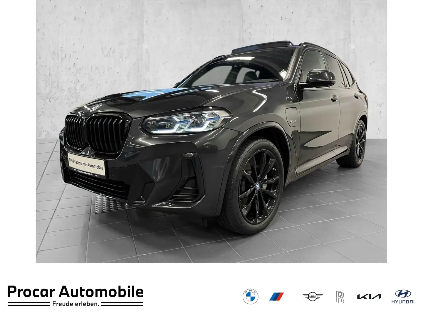 BMW X3 xDrive30e M Sport HUD PANO AHK RFK Grijs - 1