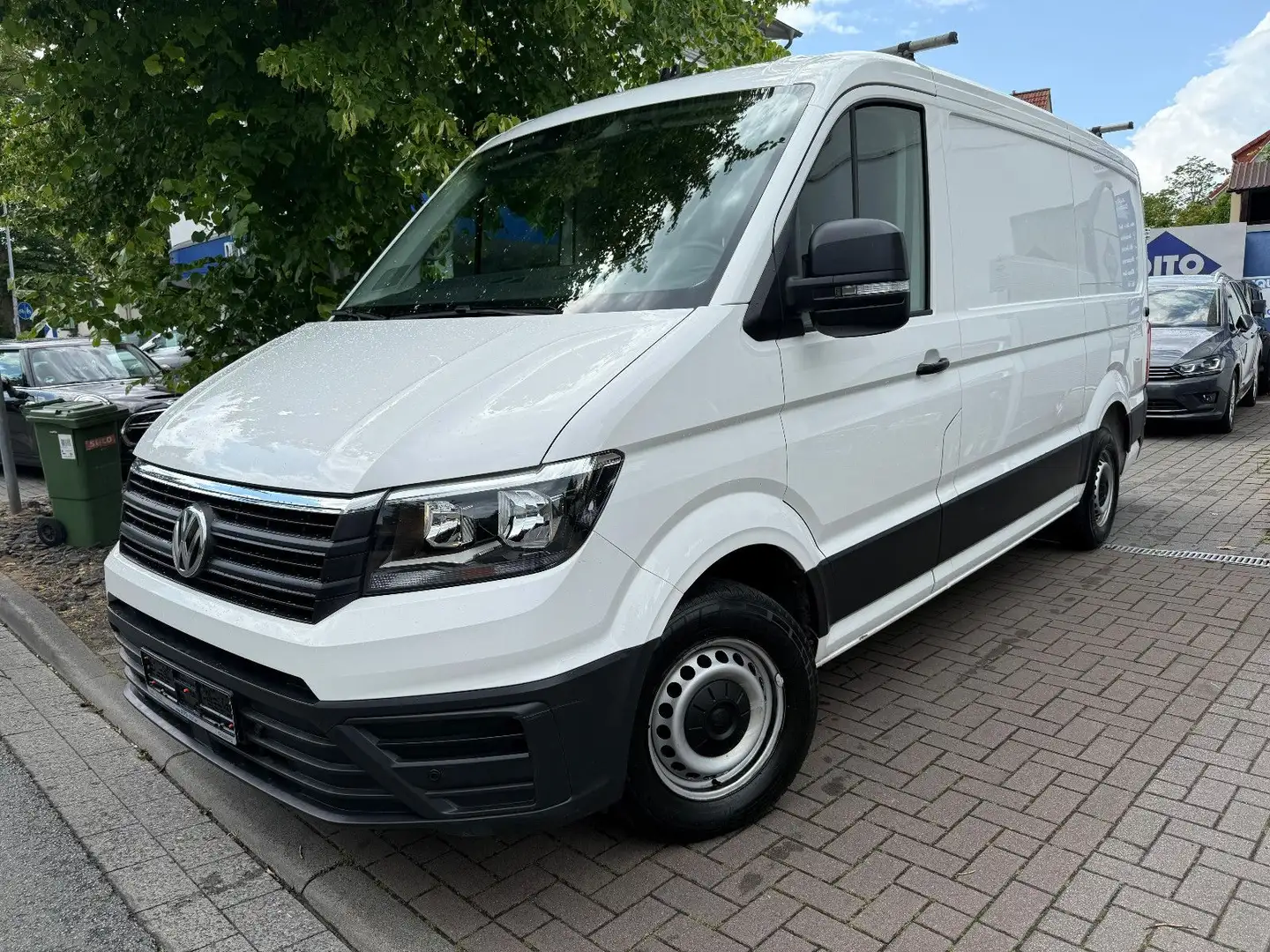 Volkswagen Crafter Kasten35 mittellang FWD/KAMERA/AHK Blanco - 1