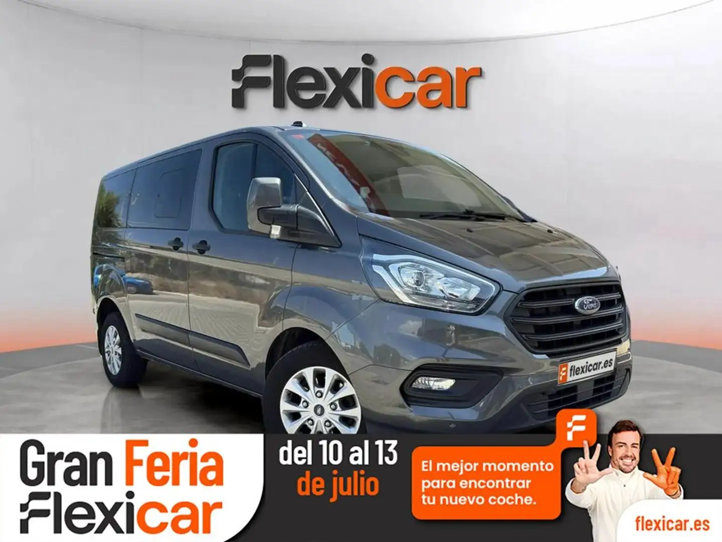 Ford Transit Custom HYBRID 9P Gris - 1