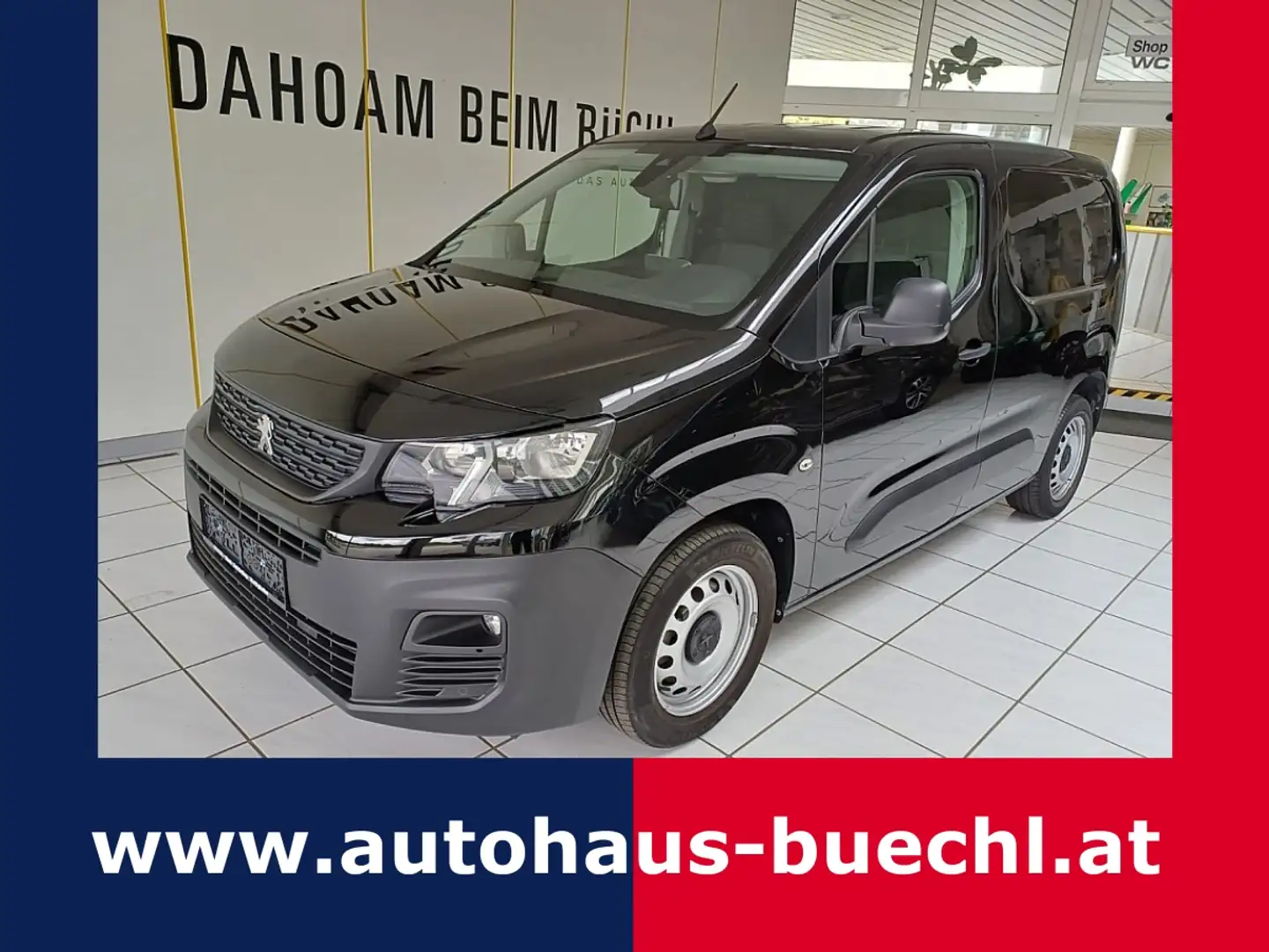 Peugeot Partner Standard PT 130 S&S Asphalt EAT8 Schwarz - 1