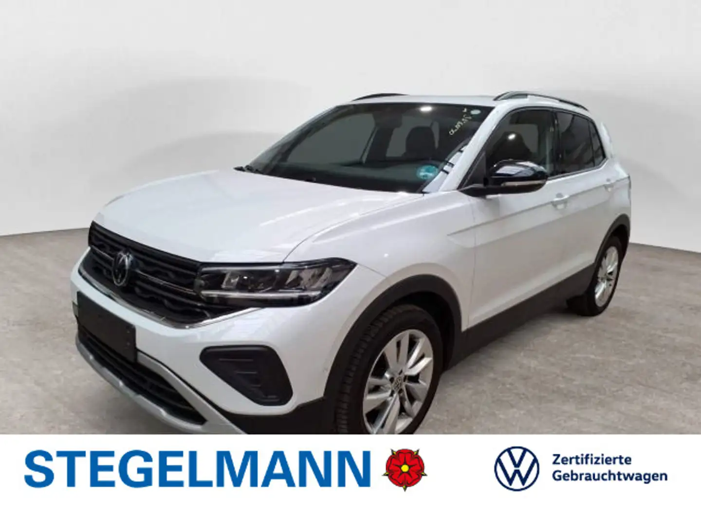 Volkswagen T-Cross 1.0 TSI DSG Goal *AHK*LED*Navi* Weiß - 1