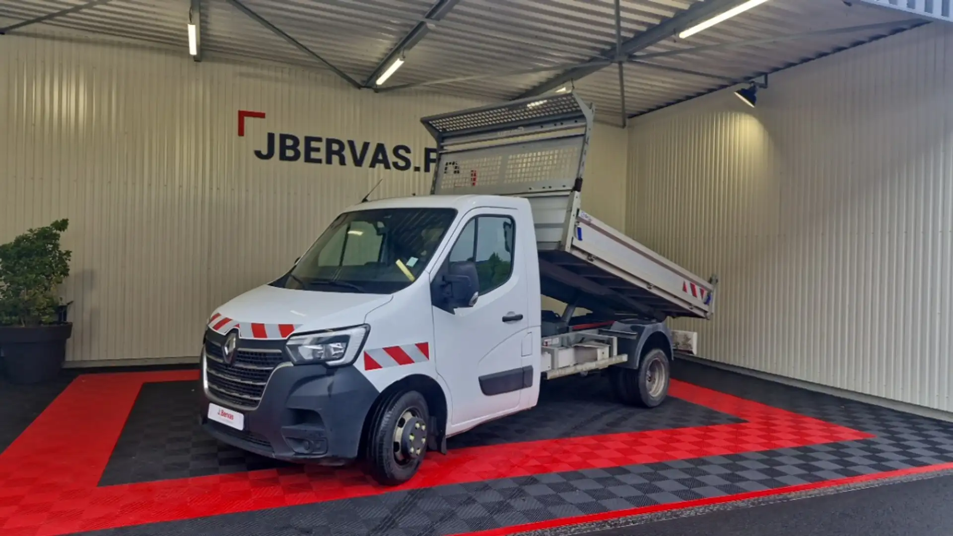 Renault Master RJ3500 L2 dci 130 grand confort + BENNE Blanc - 1