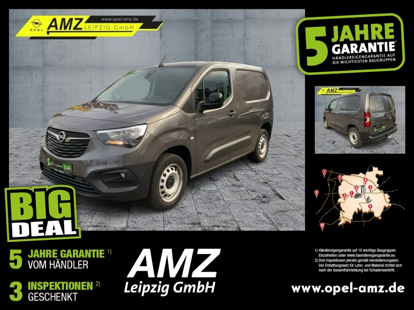Opel Combo E Cargo 1.5 D Edition *wenig Kilometer* Grijs - 1