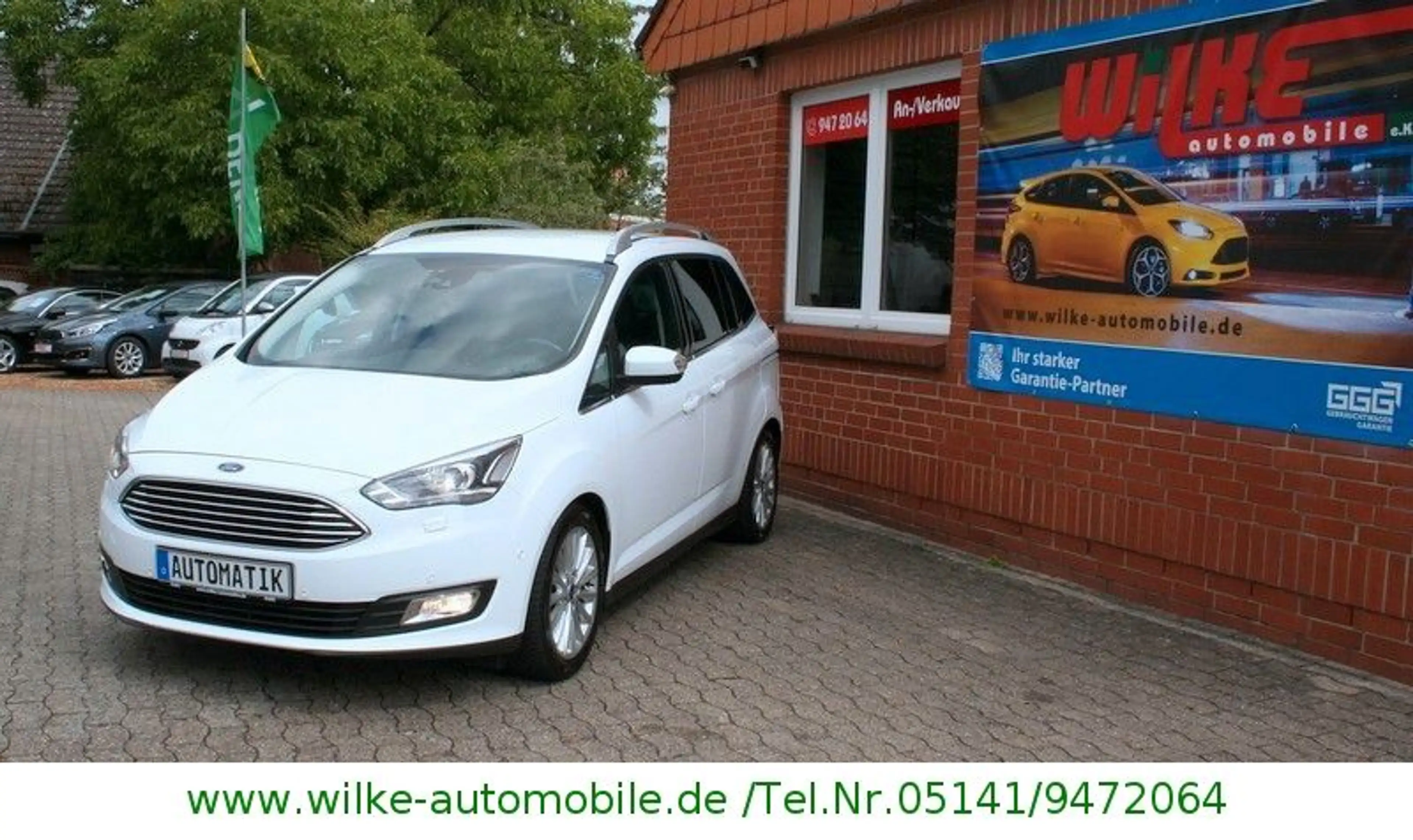 Ford Grand C-Max Grand C Titanium+Leder+AHK+Navi+Kamera+Xenon+EU6 — photo 14