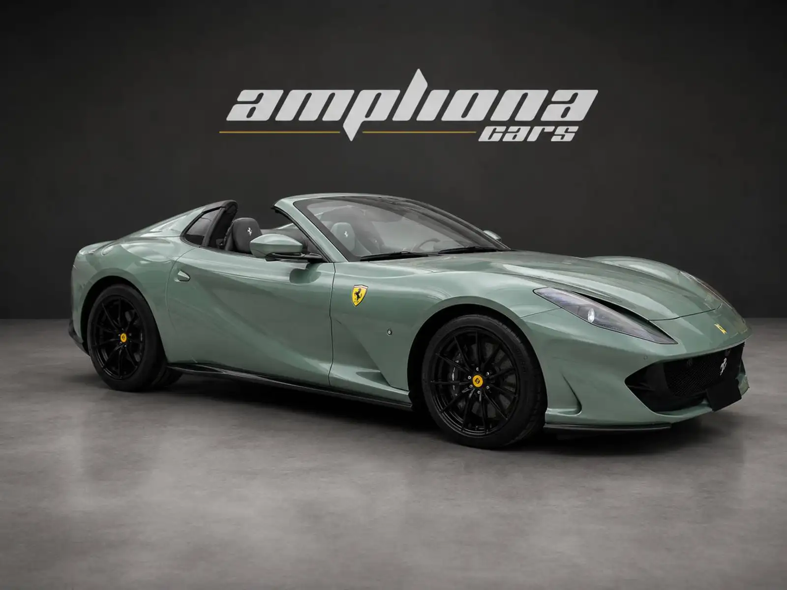 Ferrari 812 GTS         V12. Open sky. Ferrari Extracampionario at its purest.