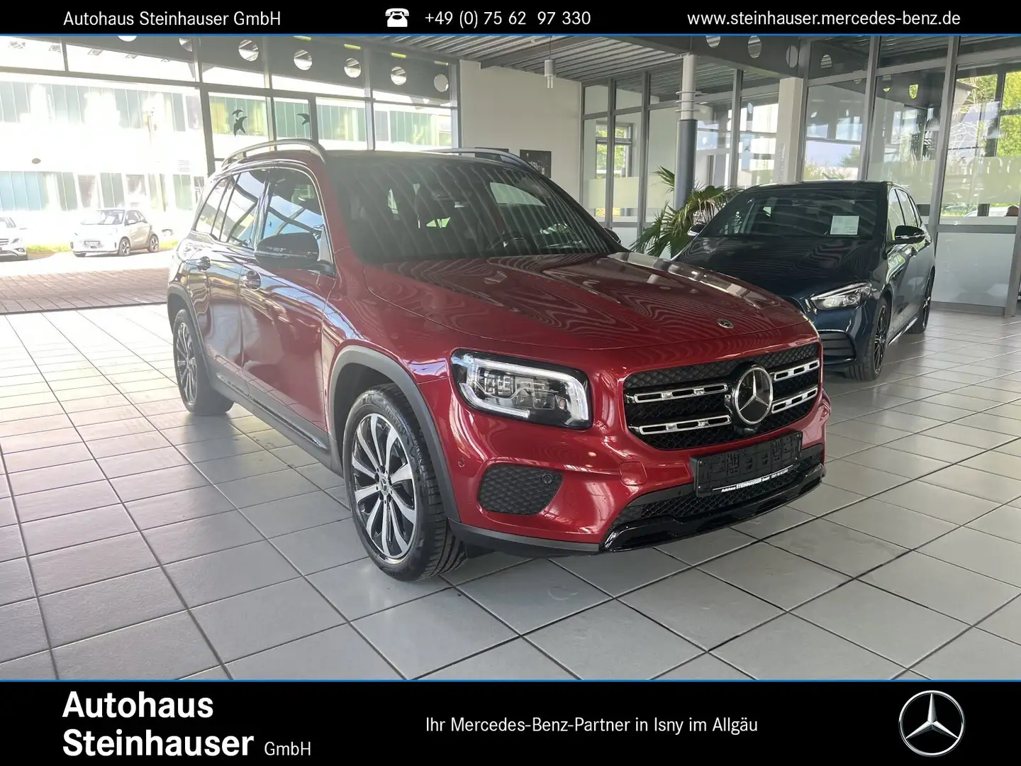 Mercedes-Benz GLB 200 GLB 200 4MATIC Progressive/Navi/Pano.-Dach/AHK LED Rojo - 1