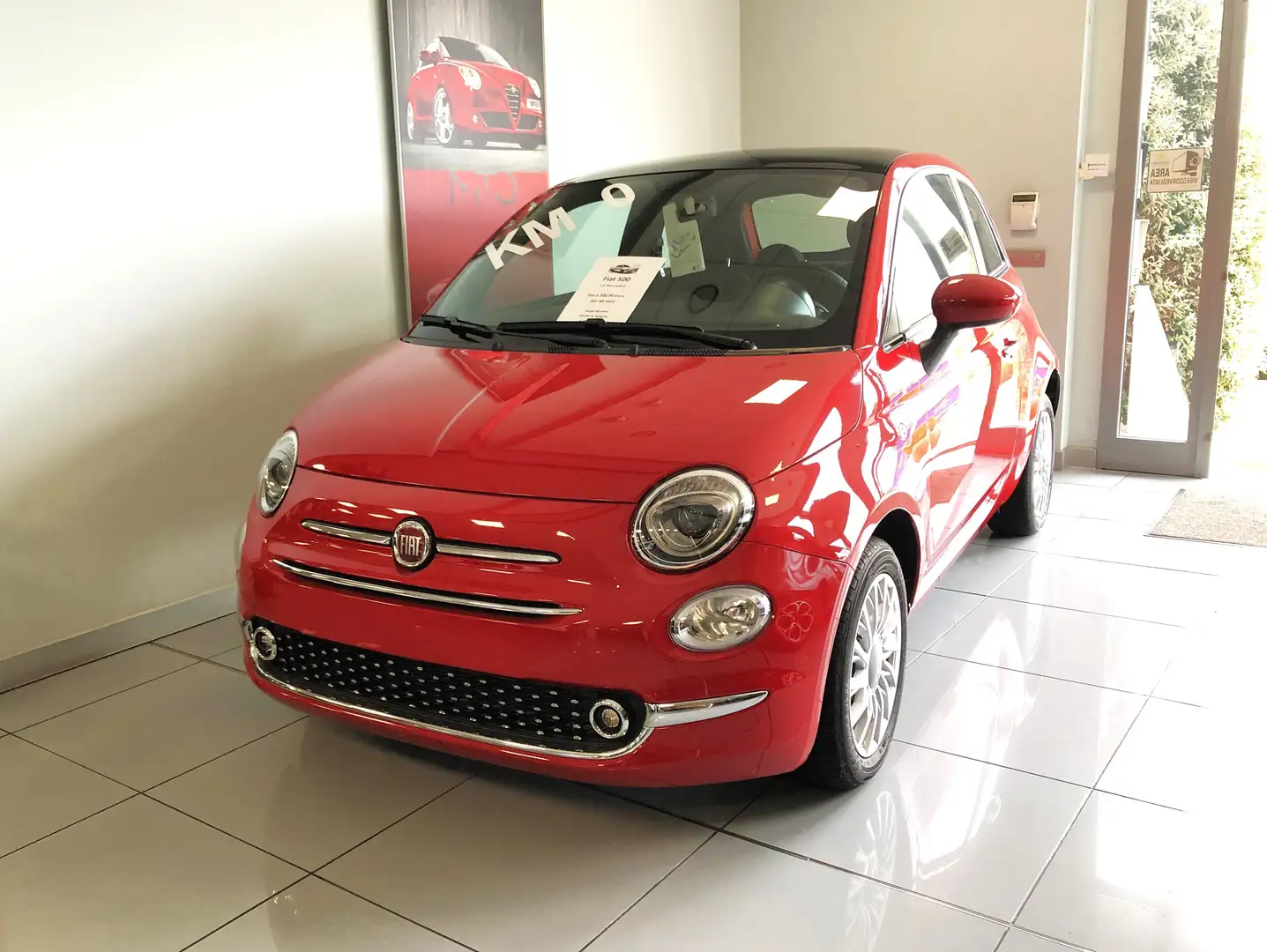 Fiat 500 1.0 hybrid Dolcevita 70cv Rosso - 1