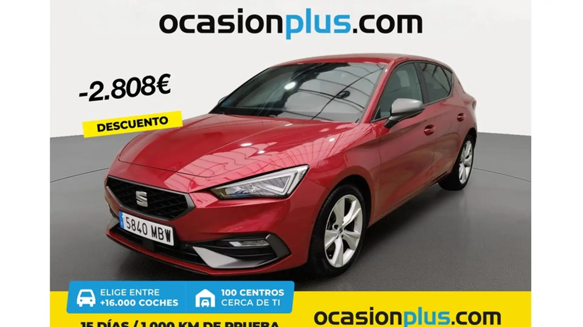 SEAT Leon 2.0TDI CR S&S FR 150 Rojo - 1