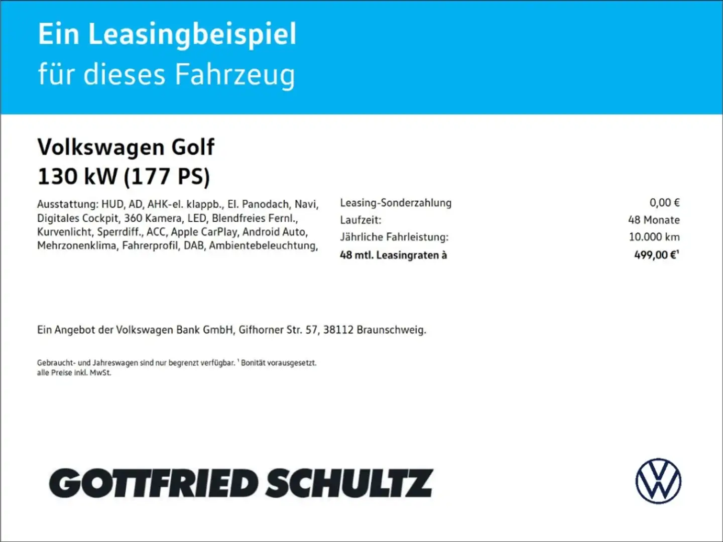 Volkswagen Golf GTE 1.5 TSI DSG LED SHZ LM NAV HUD KEY PAN Grau - 2