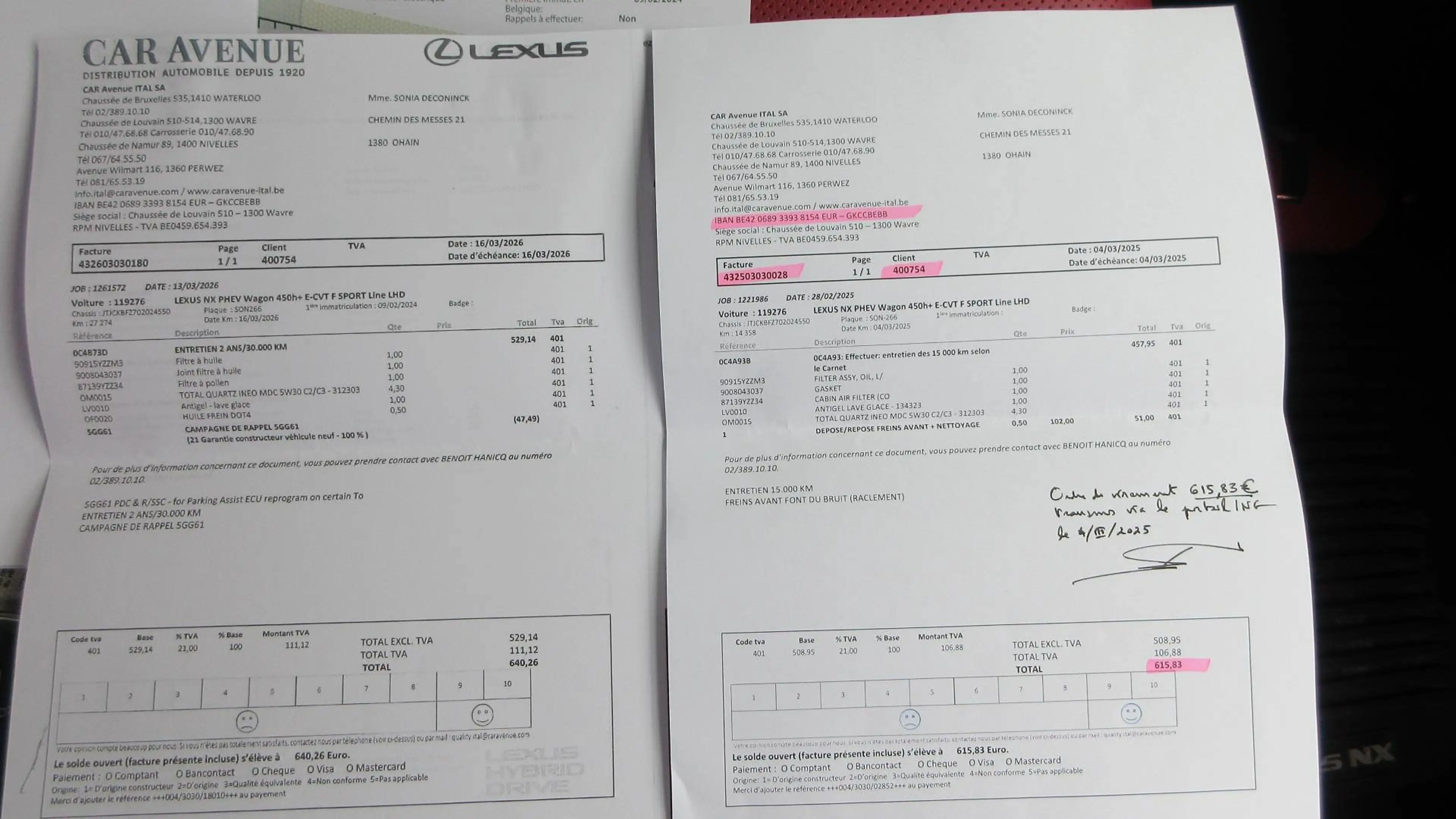 Lexus NX 450h+ NX 450h  2.5i AWD F Sport Line Garantie 2/2034 — photo 14