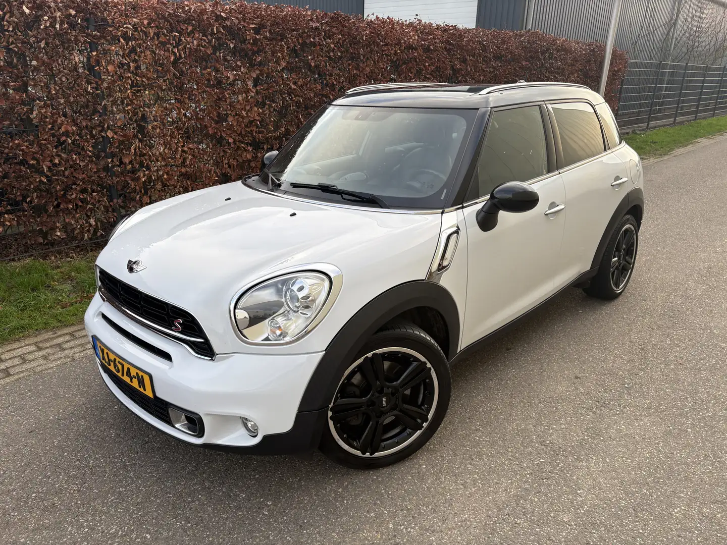 MINI Cooper S Countryman Mini 1.6 Chili / AUTOMAAT / LEER / NAVI / CRUISE / Weiß - 2