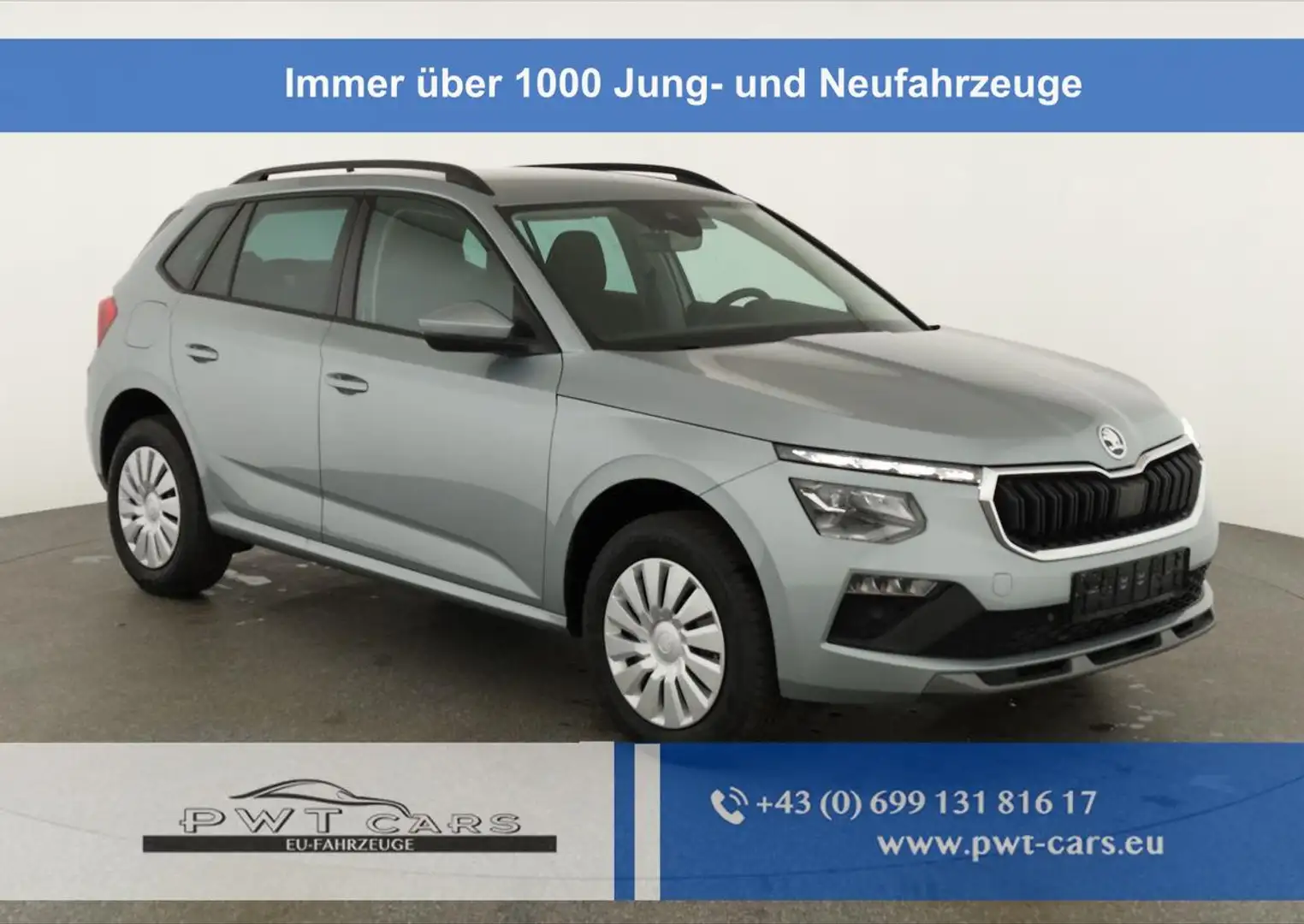 Skoda Kamiq Selection 1.0 TSI DSG Selection, AHK, Matrix, K... Silber - 1