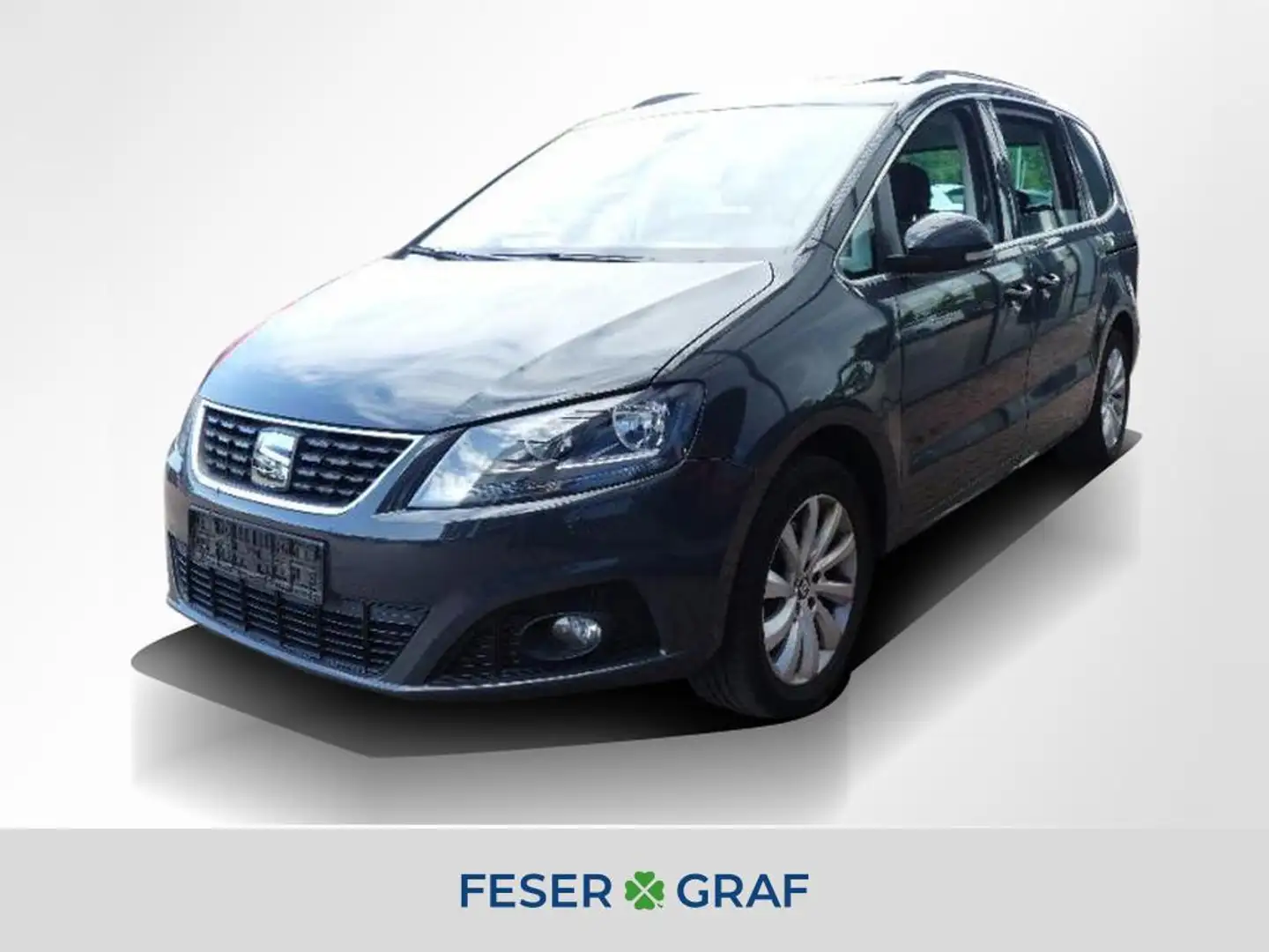 SEAT Alhambra Style 1.4 TSI Kessy/PANO/SitzHz/7Sitzer Grau - 1
