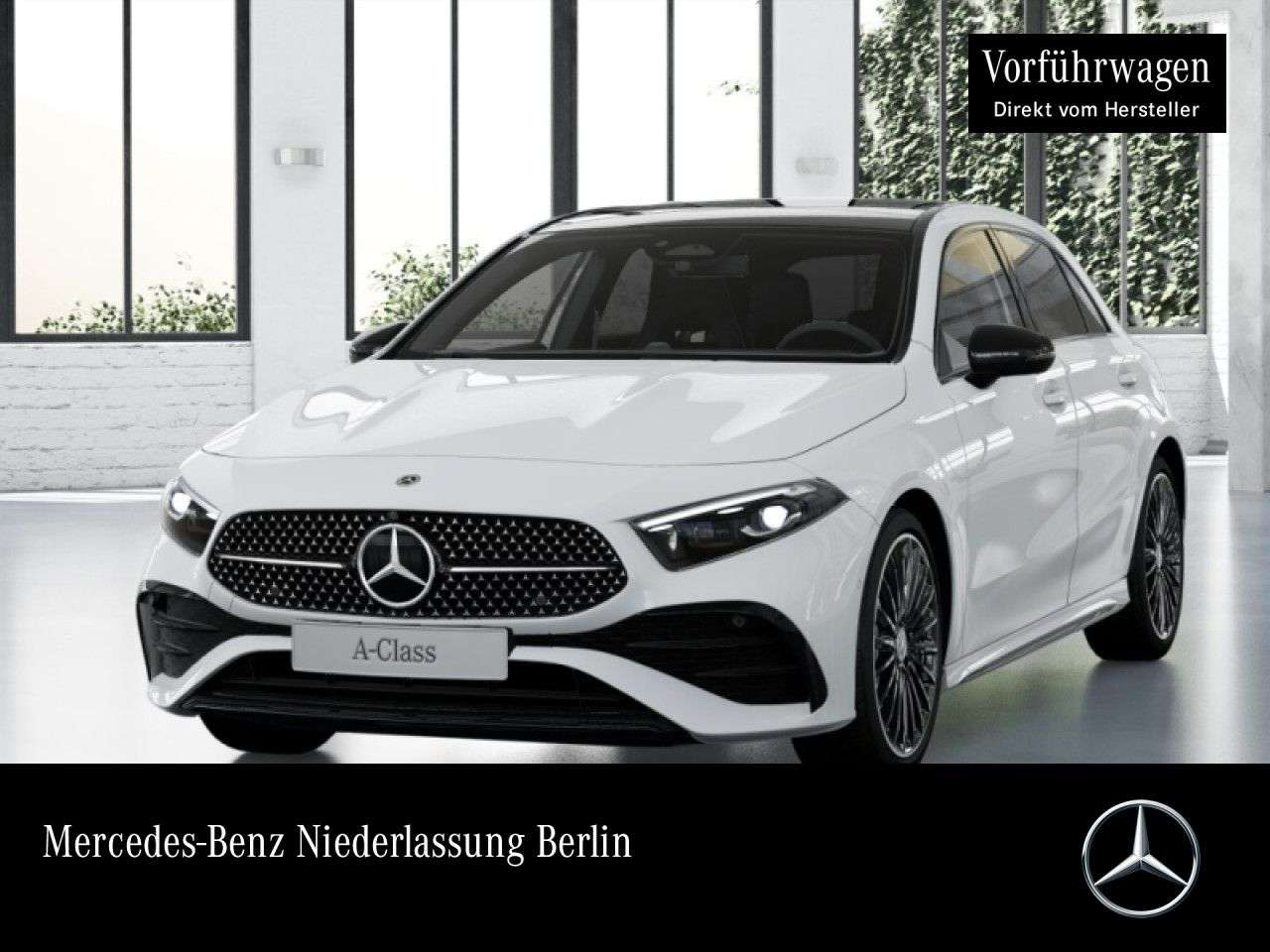 Mercedes-Benz A 180 — Mercedes-Benz A 180 AMG+NIGHT+PANO+360°+MULTIBEAM+TOTW+7G