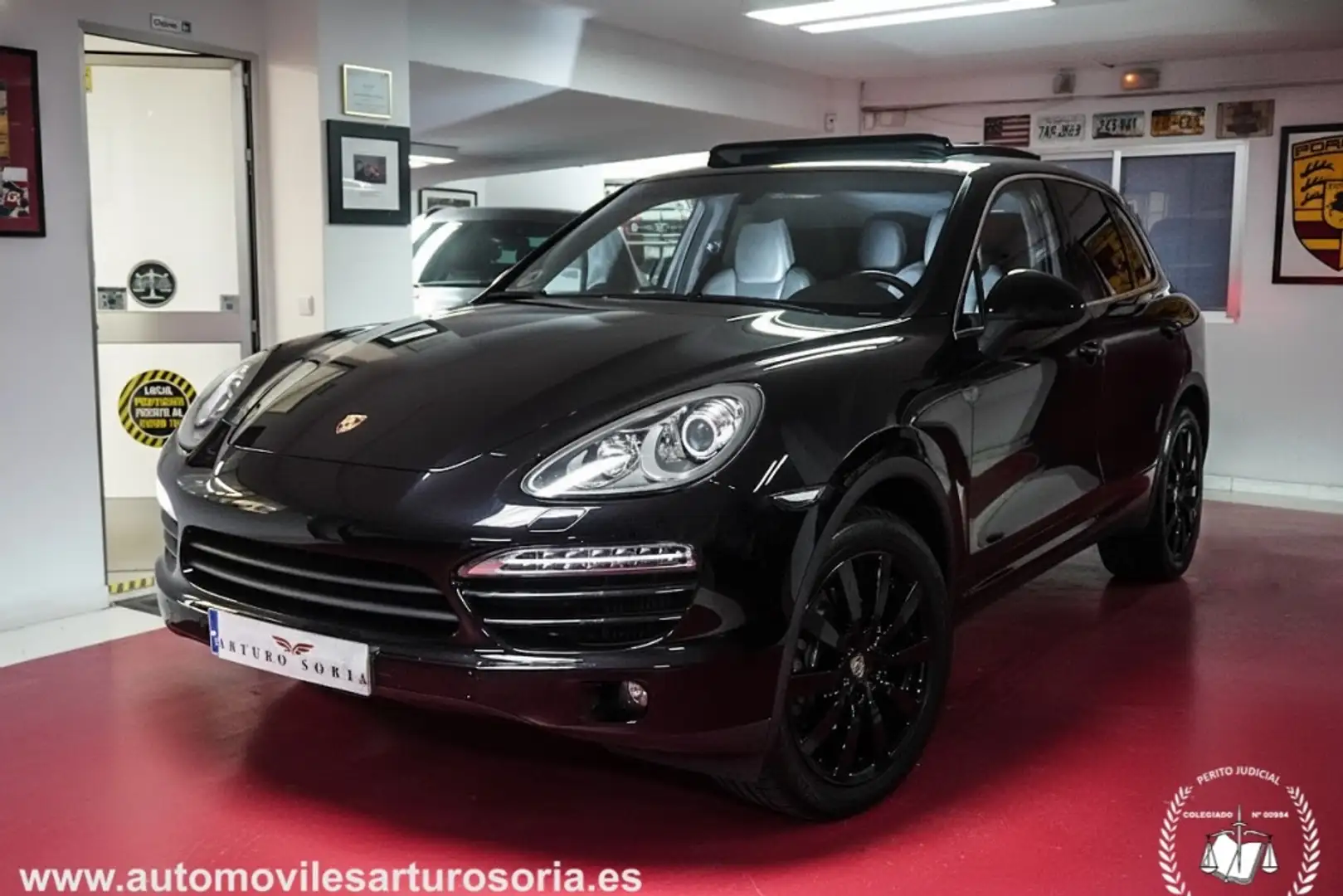 Porsche Cayenne Diesel 245 Aut. Zwart - 1
