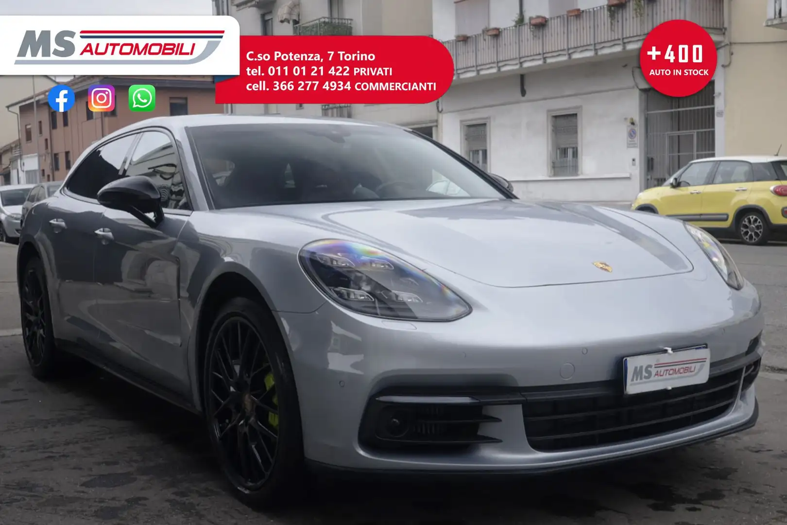 Porsche Panamera Panamera 2.9 4 E-Hybrid Executive Iva Unicopropri Gris - 2