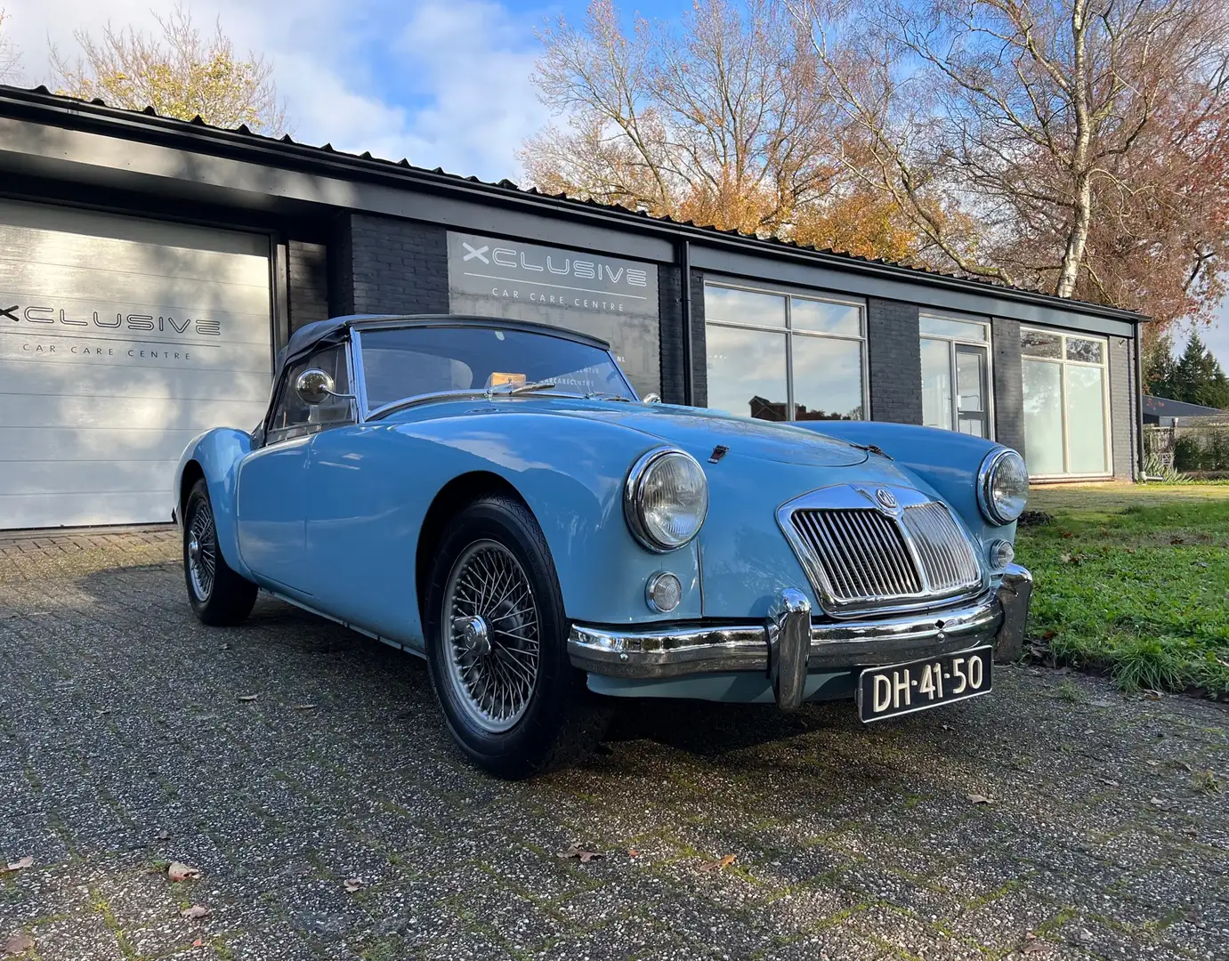 MG MGA Roadster / 1500 / Concoursstaat Blauw - 2