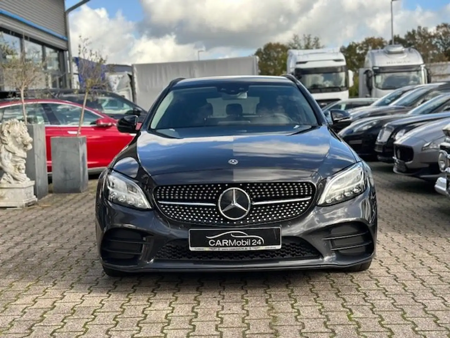 Mercedes-Benz C 300 C 300 T de AMG Line*Temp*PDC*Navi*Eur6*NIGHT-Pak* Grau - 2